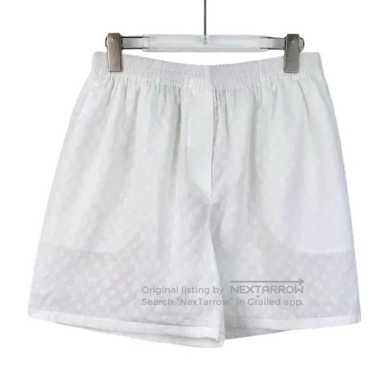 Louis Vuitton Louis Vuitton Women's Medium White Cotton Shorts . Size 23" - 1 Thumbnail