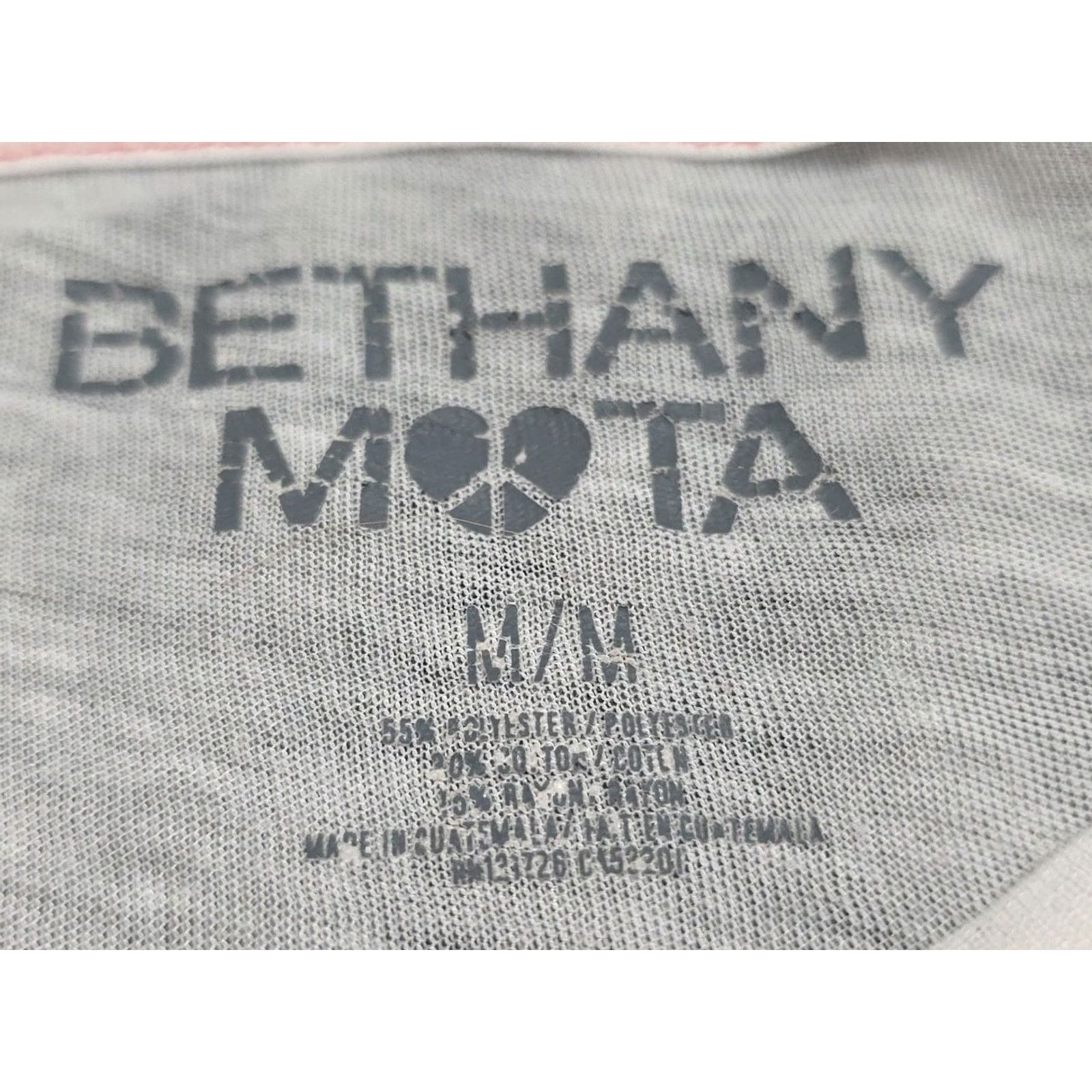 Vintage Bethany Mota LOVE A SLICE OF PIZZA T-Shirt Womens Medium Off-White Lightweight Semi-Sheer Relaxed Shirt Size M / US 6-8 / IT 42-44 - 7 Thumbnail