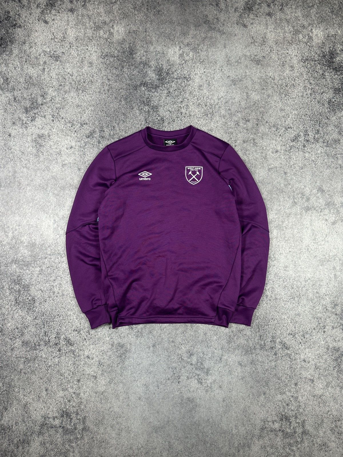 Umbro Vintage Umbro West Ham United Soccer Sweatshirt Streetwear S Size US S / EU 44-46 / 1 - 1 Thumbnail