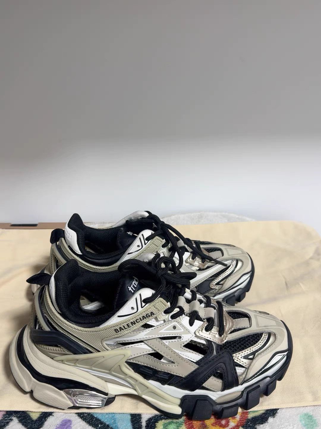 Balenciaga Balenciaga Track 2.0 Low-Top Sneakers K13 Size US 5 / IT 35 - 5 Thumbnail