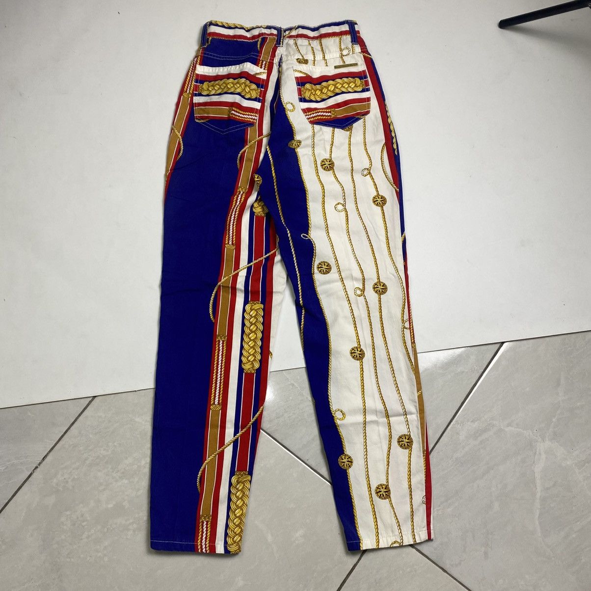 Trussardi Archive Trussardi Pattern Baroque pants Size 26" / US 2 / IT 38 - 4 Thumbnail