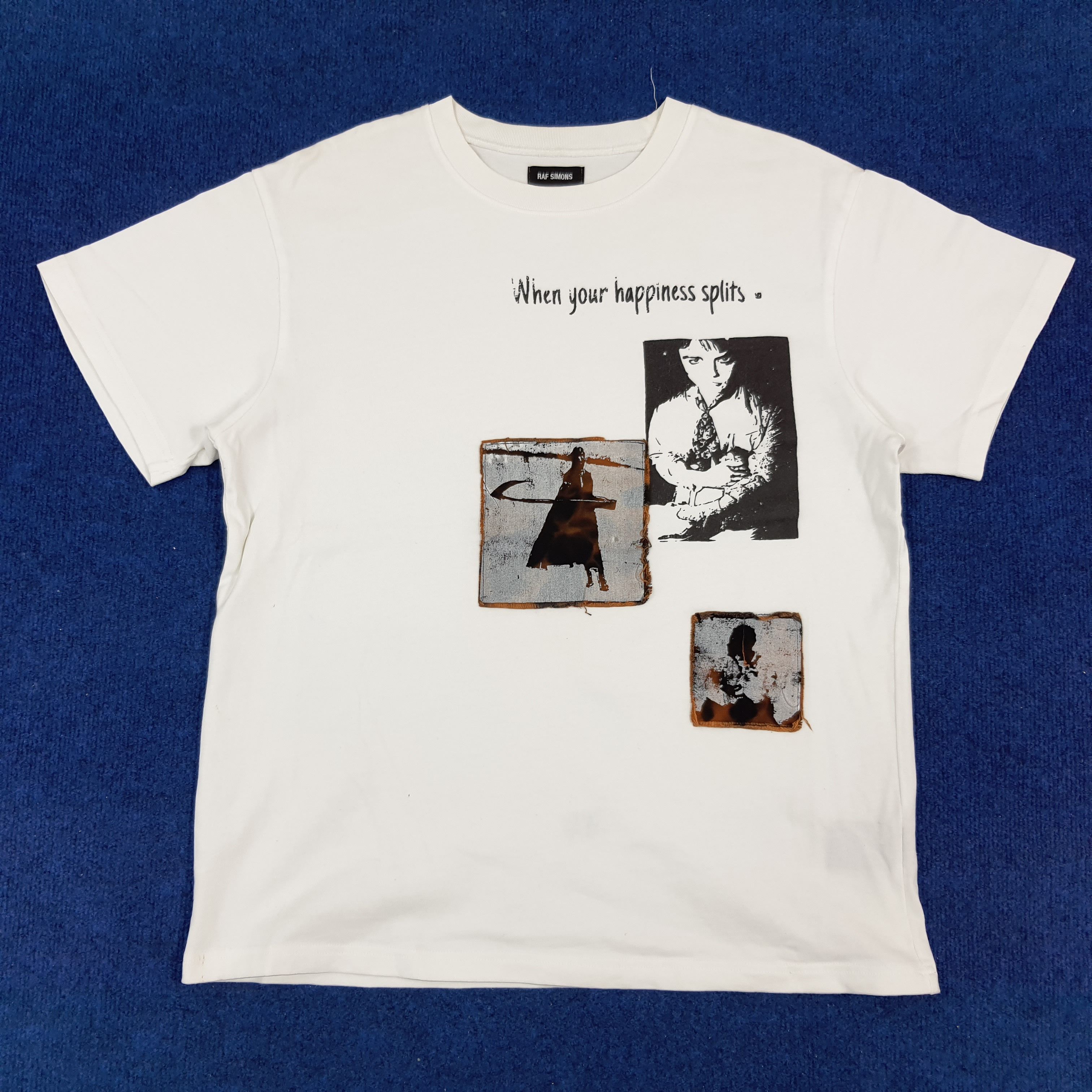 Vintage Vintage Raf Simons Designer Tshirt Size US L / EU 52-54 / 3 - 1 Thumbnail