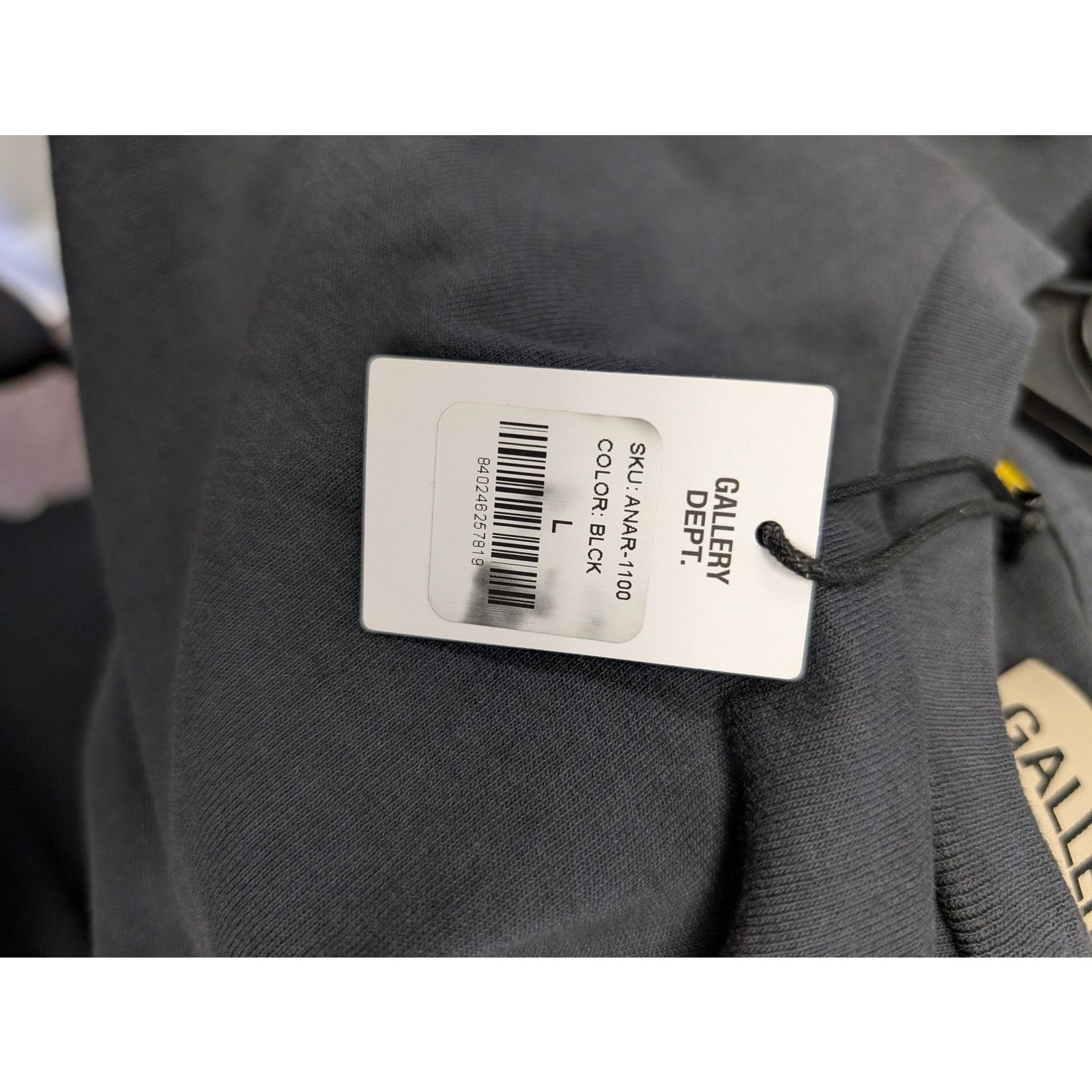 Gallery Dept. o1rshd1 Q:7 / Anarchy Long Sleeve Tee T-Shirt in Black Size US L / EU 52-54 / 3 - 17 Thumbnail