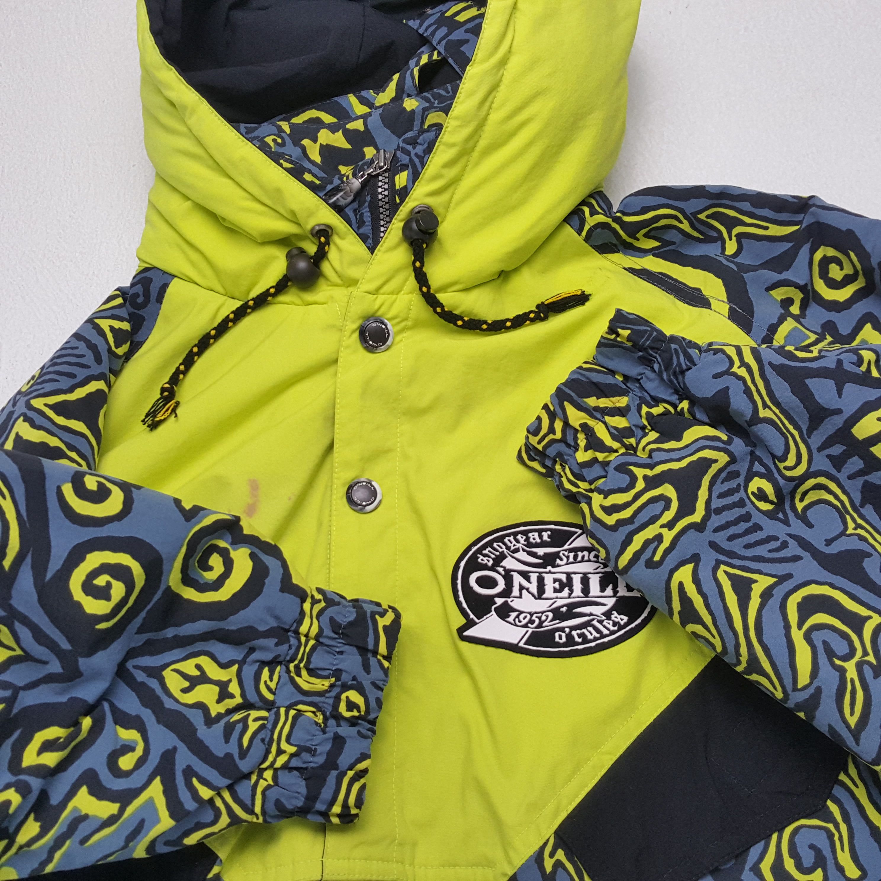 O'Neill × Vintage ONEILL Surfing Style Rare Full Print Windbreaker Jacket Size US XXL / EU 58 / 5 - 10 Thumbnail