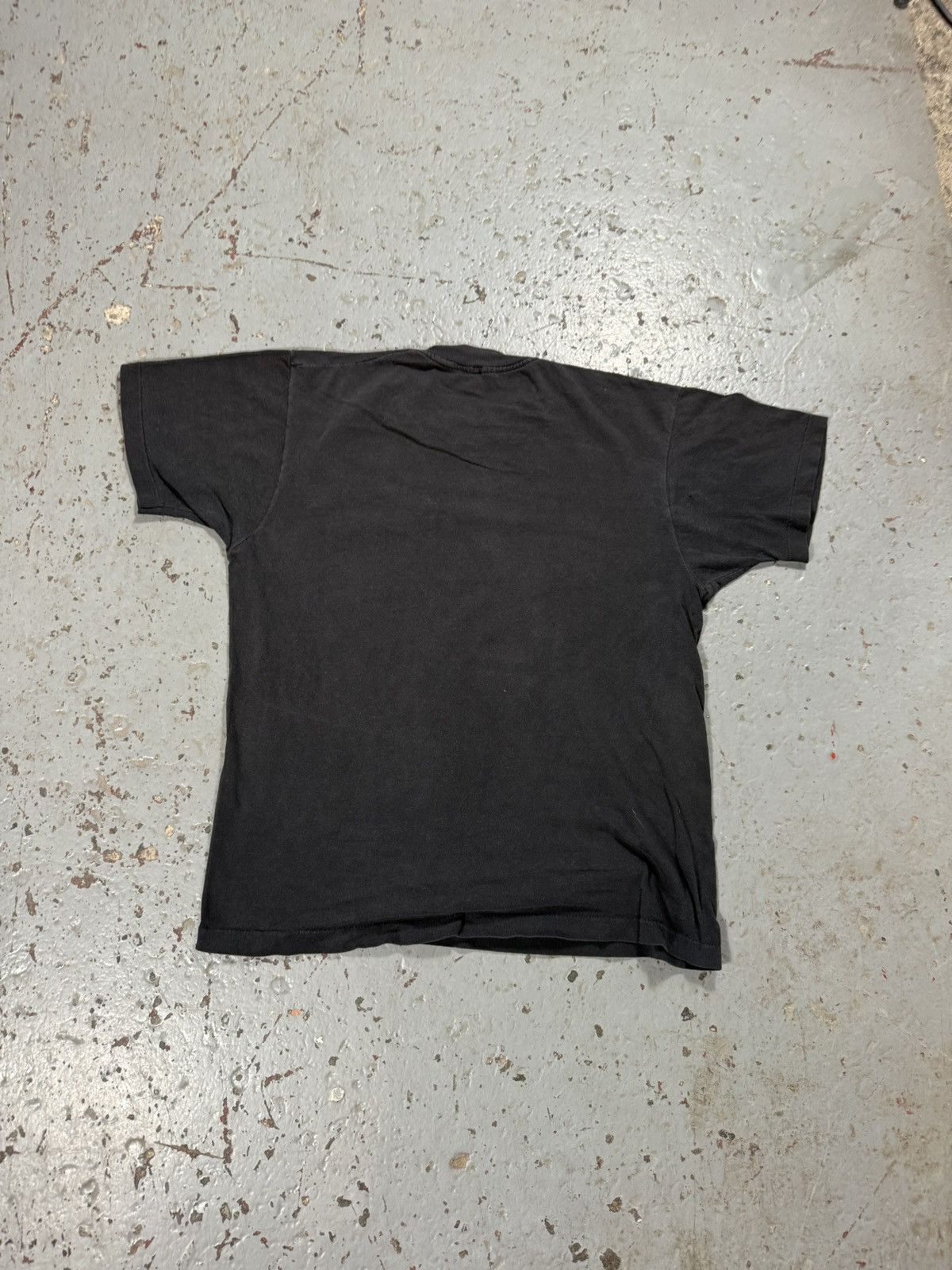 Other Vintage Single Stitch Blank Faded Black Tee Size US L / EU 52-54 / 3 - 4 Thumbnail