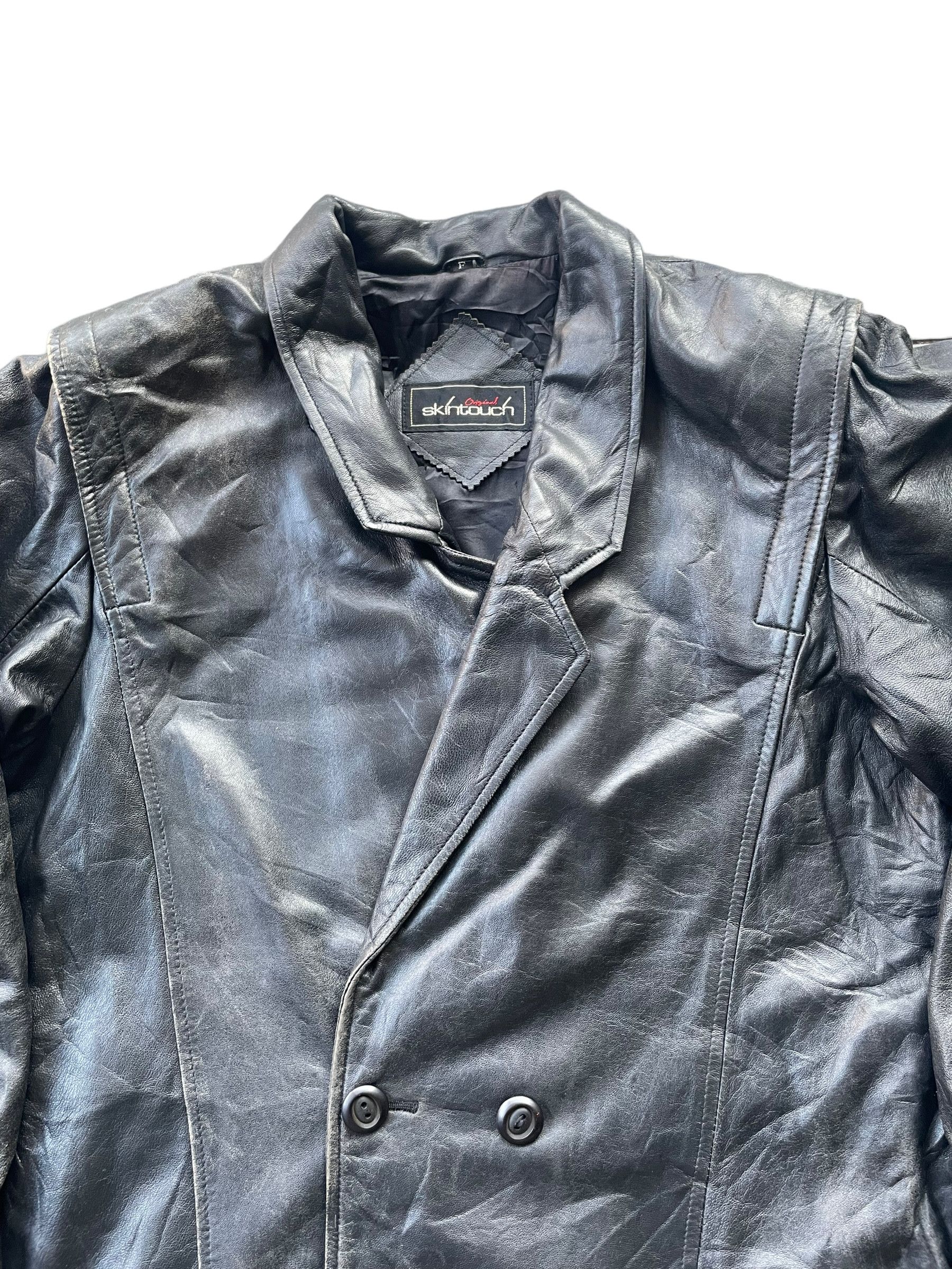 Vintage Vintage Skintouch Coat Leather Jacket Size US M / EU 48-50 / 2 - 2 Thumbnail