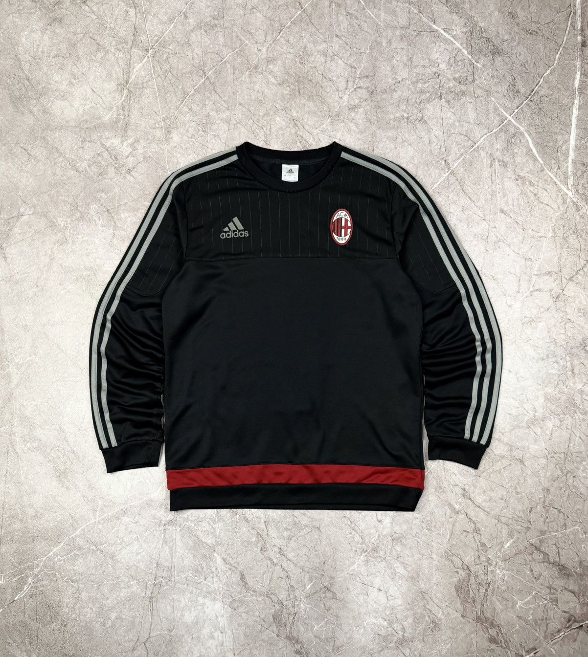 Adidas Adidas AC MILAN 2014/15 Training Sweatshirt Size US M / EU 48-50 / 2 - 2 Thumbnail