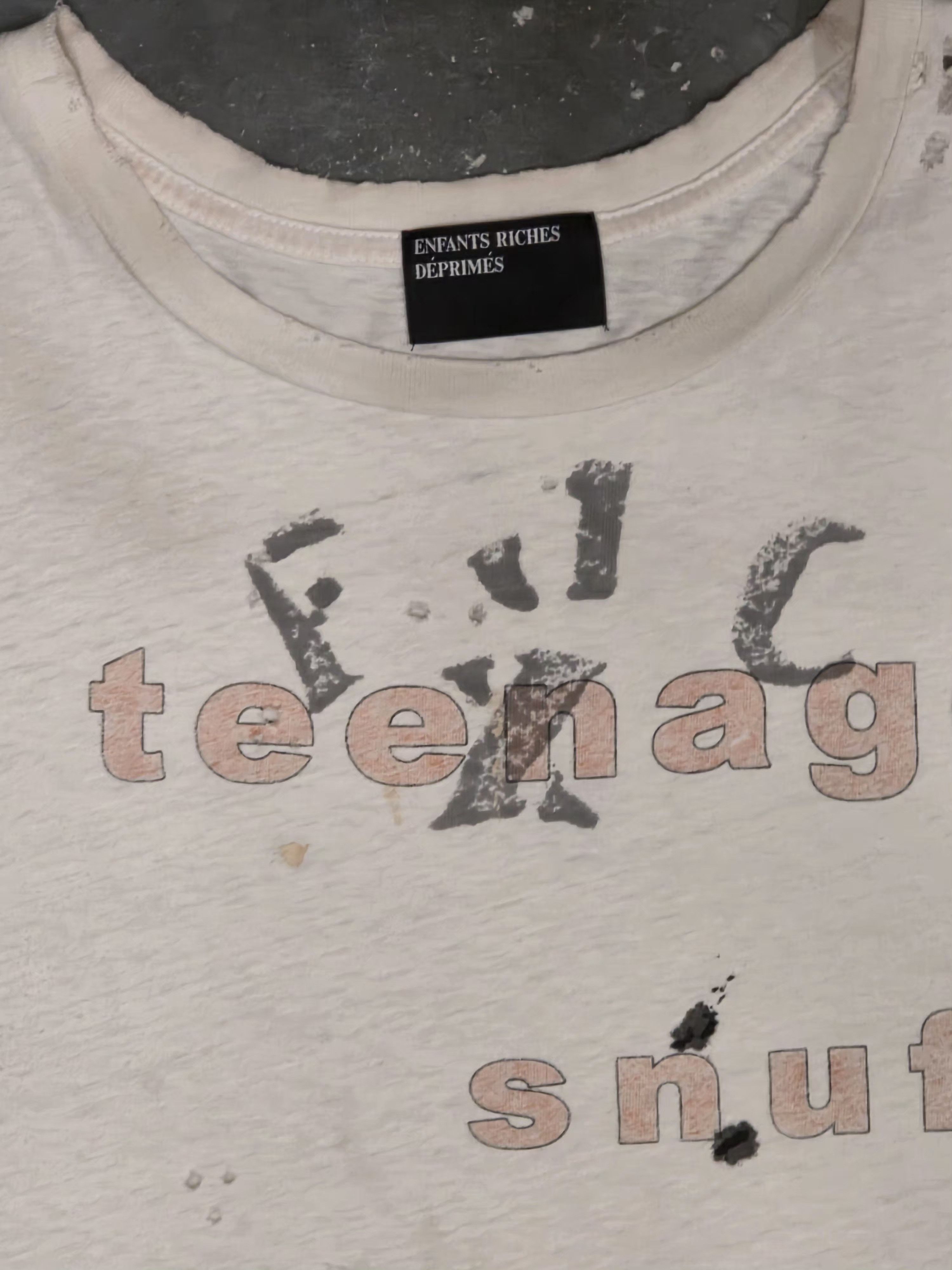 Enfants Riches Deprimes Teenage Snuff Film T-shirt Size US M / EU 48-50 / 2 - 4 Thumbnail
