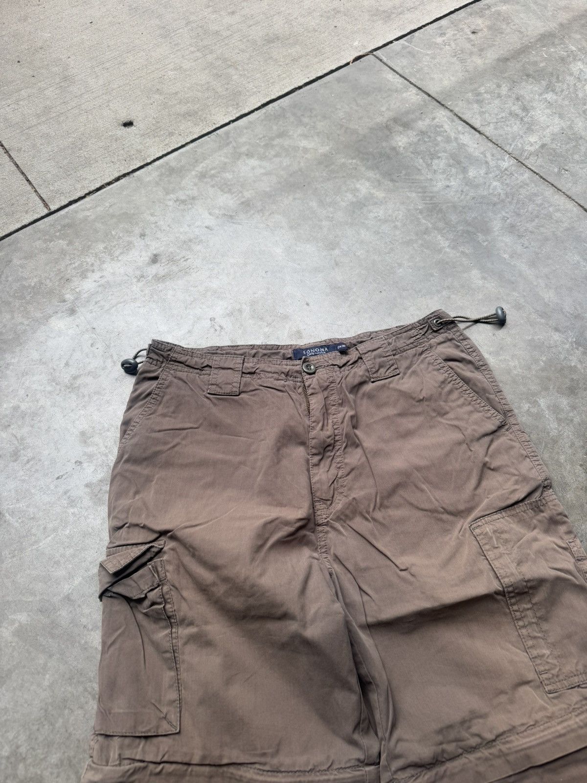 Sonoma × Vintage Vintage 90’s/00’s Sonoma Baggy Convertible Short/Pant Combo Size US 32 / EU 48 - 4 Thumbnail