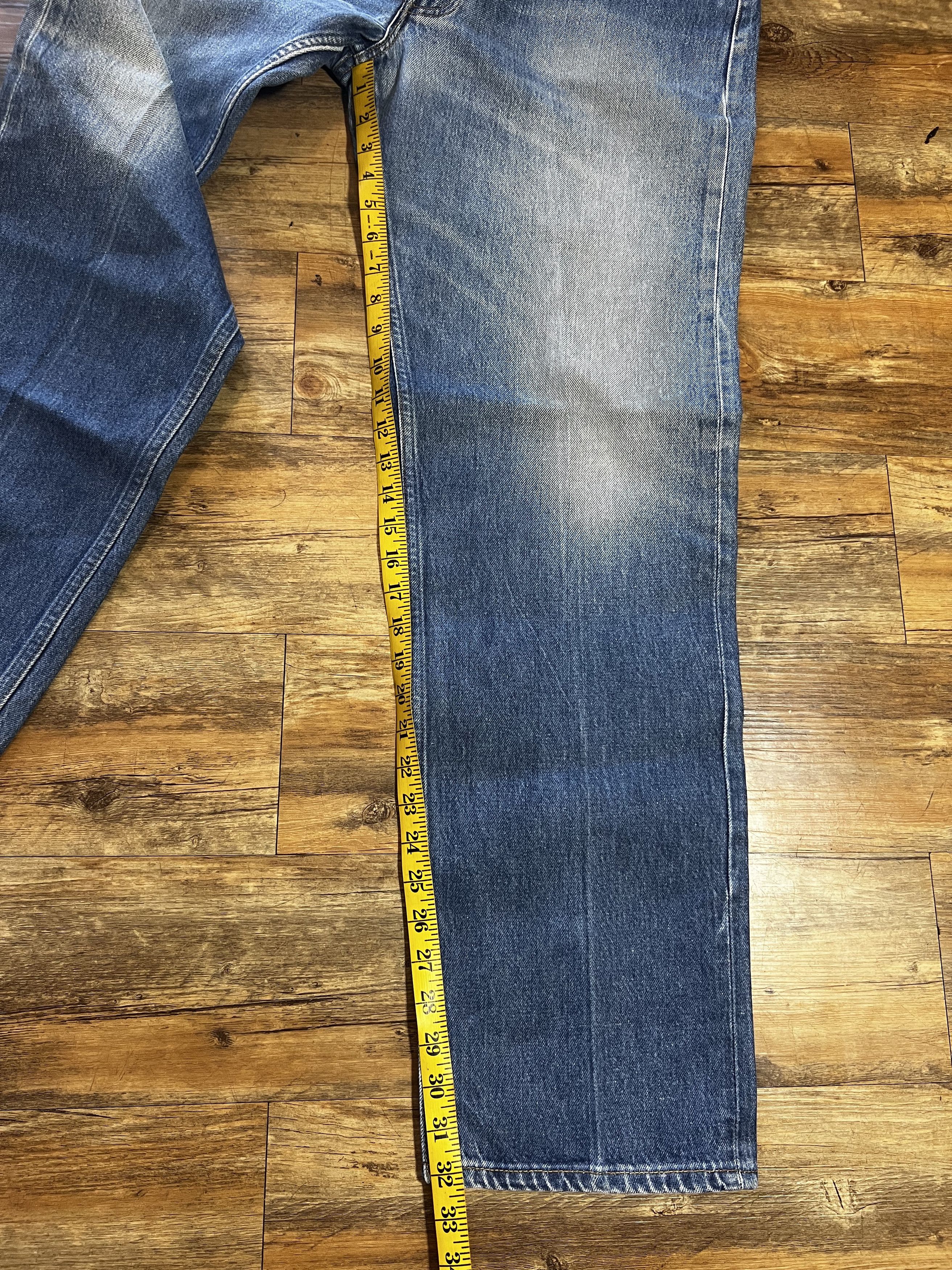 Levi's × Levi's Vintage Clothing × Vintage Vintage 501 Levi's Faded Denim Blue Jean Pants Size US 38 / EU 54 - 6 Thumbnail