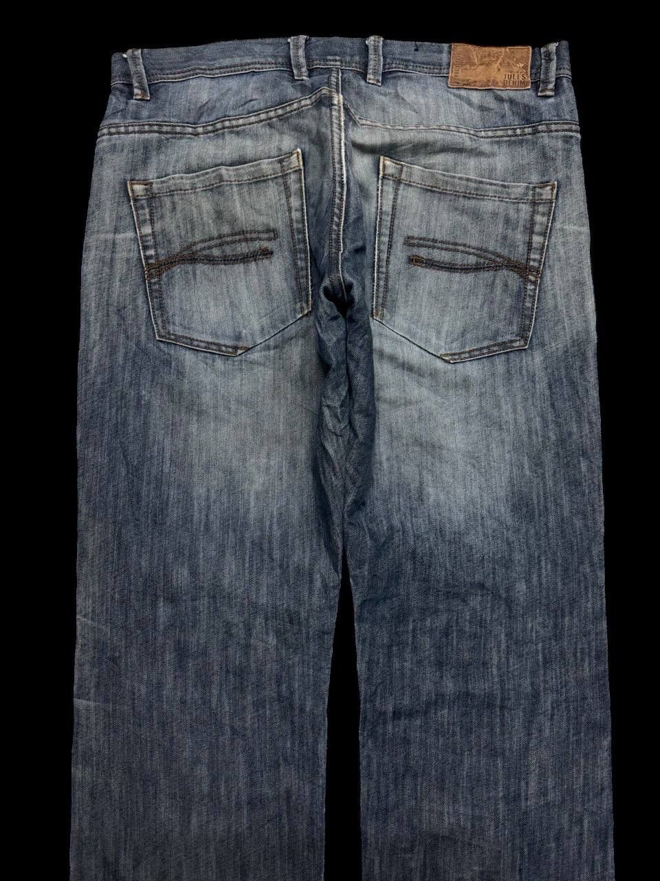 Kapital THRASHED Japanese Jules Denim Regular Faded Distress Ripped Size US 34 / EU 50 - 17 Thumbnail