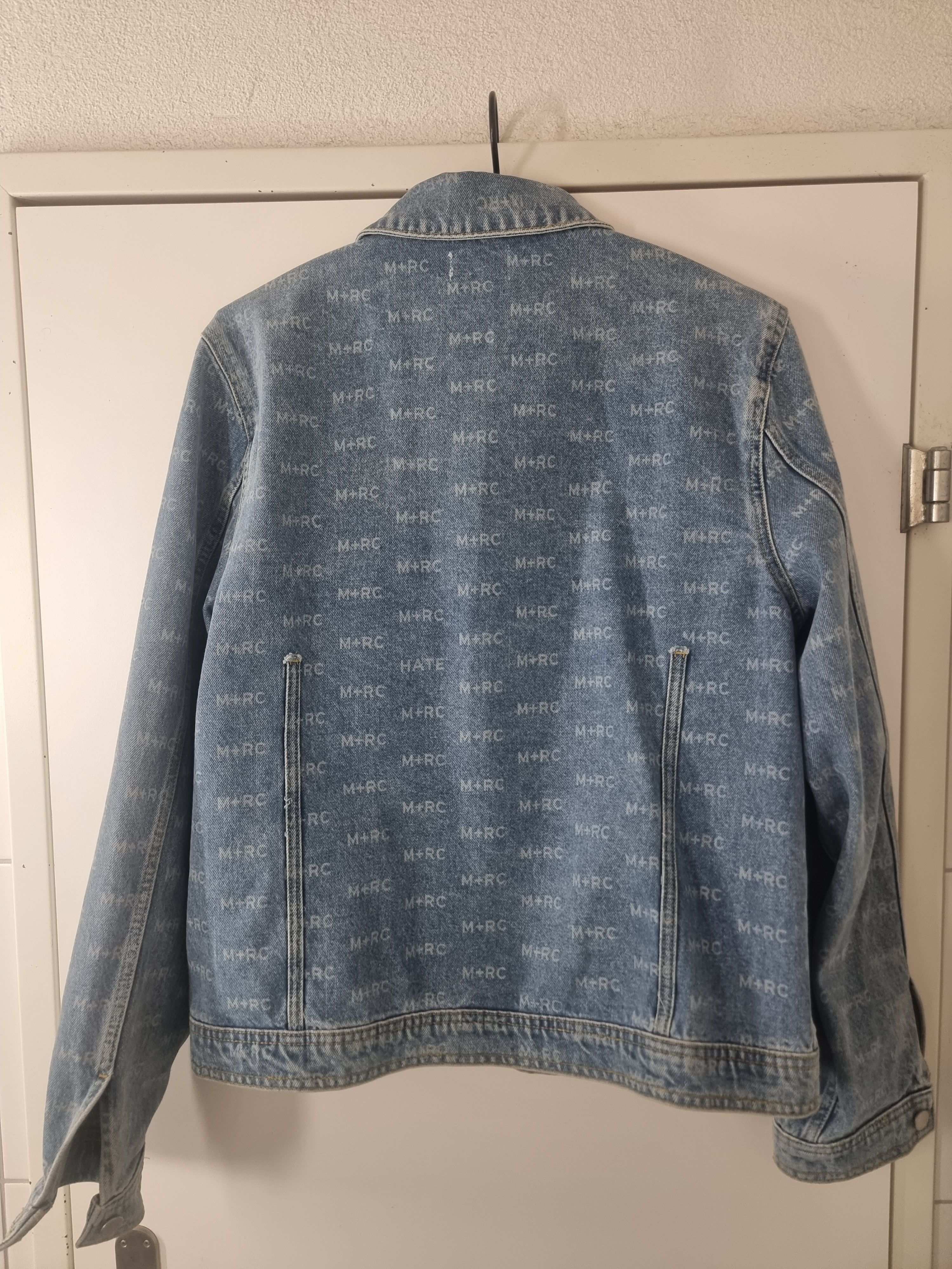 M+Rc Noir M+RC NOIR HATE BLUE DENIM JACKET | Grailed 