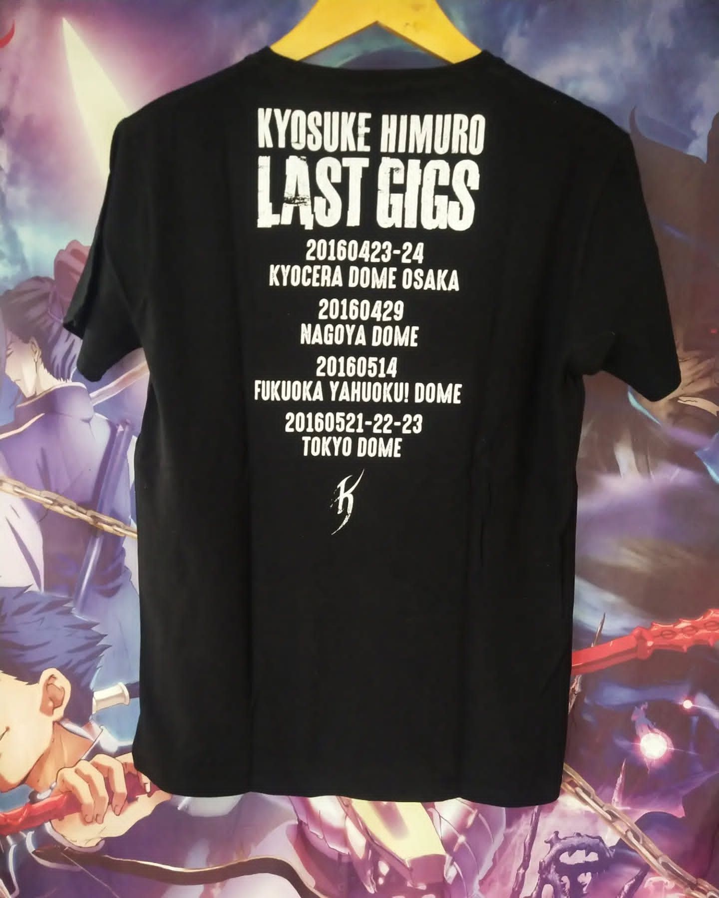 20471120 Kyosuke Himuro Last Gig 2016 Singer Tee Japan Size US M / EU 48-50 / 2 - 3 Thumbnail