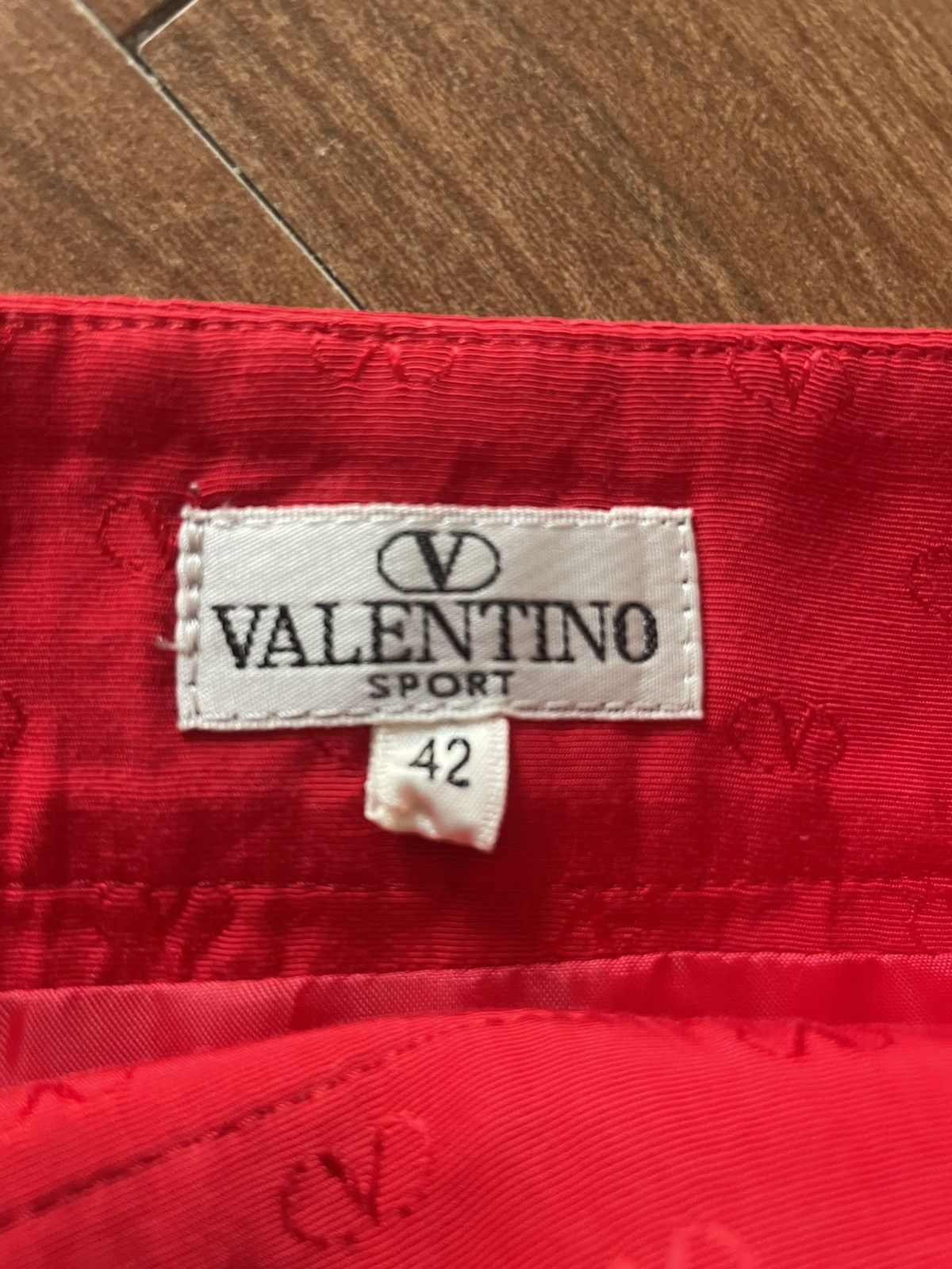 Valentino Valentino Straight Pants Size 29" - 4 Thumbnail