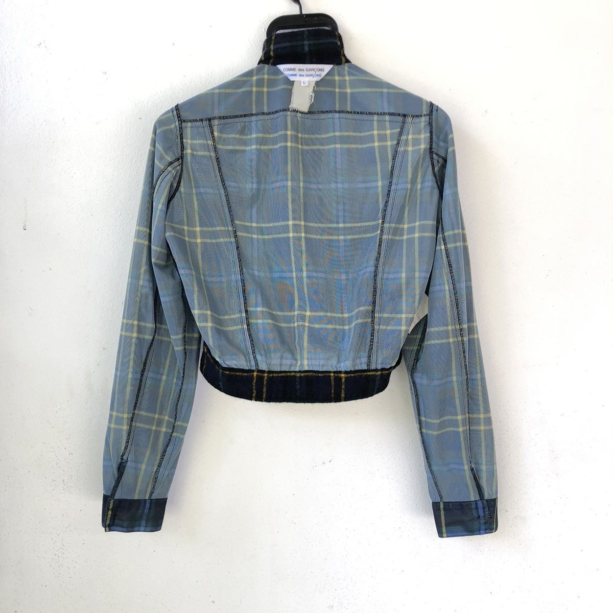 Comme des Garcons vintage Comme des Garcons Archive Hybrid Tartan Jacket Size M / US 6-8 / IT 42-44 - 8 Thumbnail