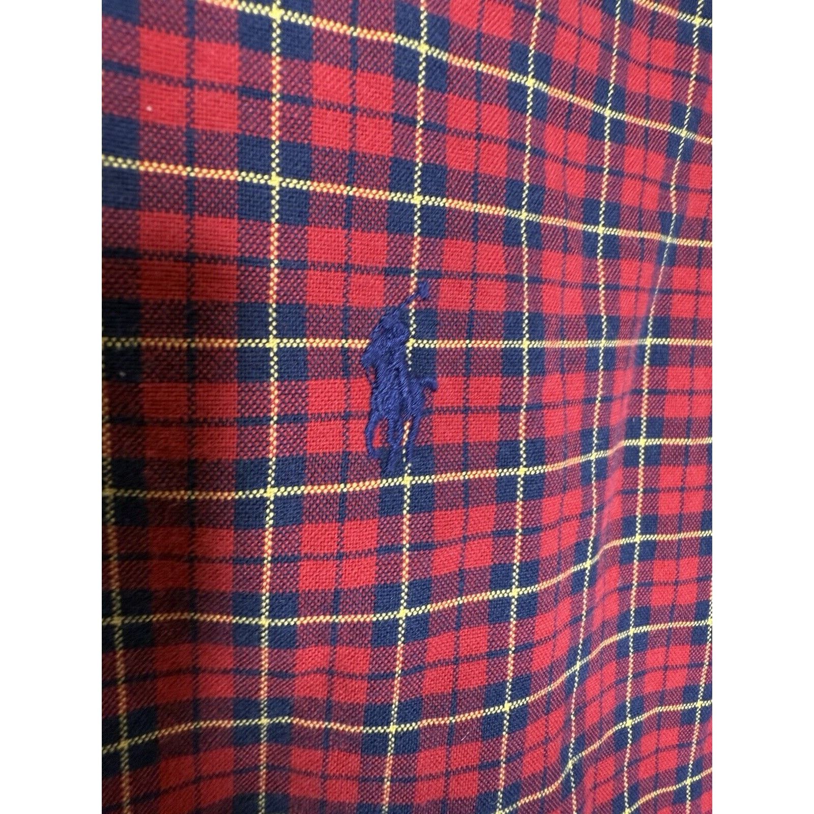Ralph Lauren Polo Ralph Lauren Button Down Shirt Red Men’s Medium Plaid Size US M / EU 48-50 / 2 - 2 Thumbnail