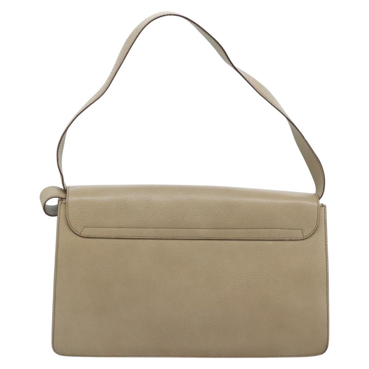 Gucci GUCCI Shoulder Bag Leather Wood Beige Black Gold Size ONE SIZE - 3 Thumbnail