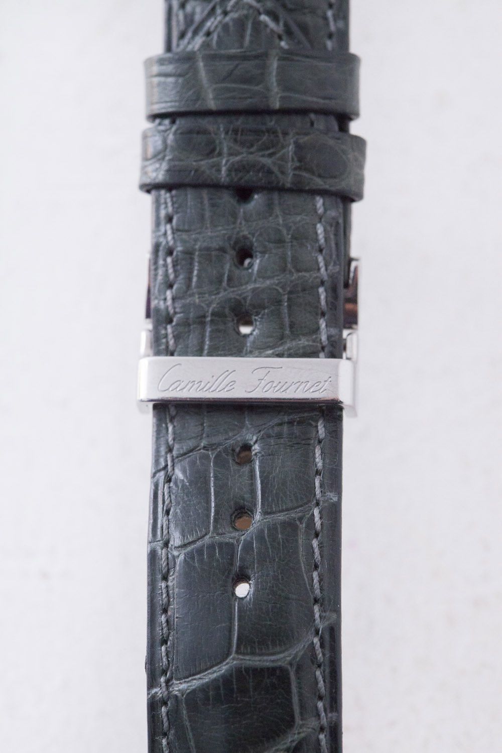 Other Ohrey / Camille Fournet crocodile watch strap 18mm Size ONE SIZE - 3 Thumbnail