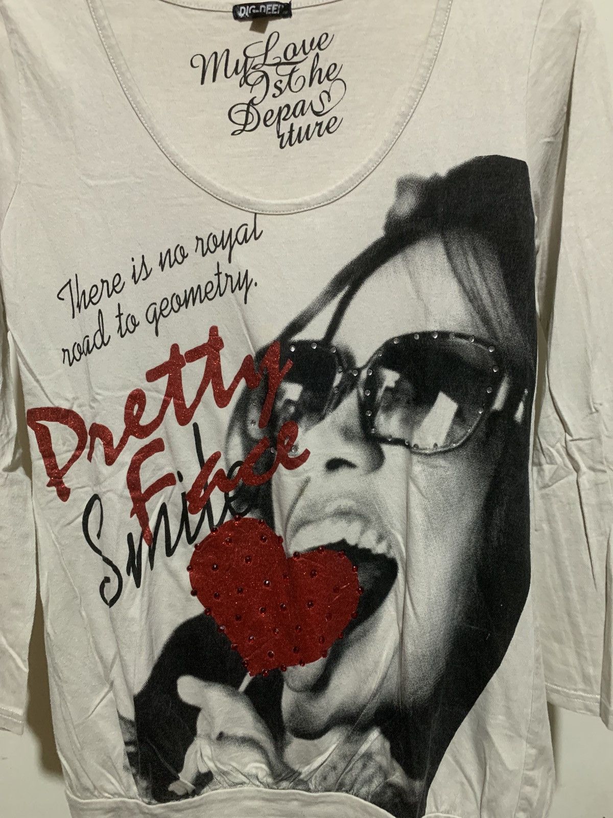 Japanese Brand Japanese Dig Deep Hysteric Glamour LGB Style Women Tee Size XL / US 12-14 / IT 48-50 - 5 Thumbnail