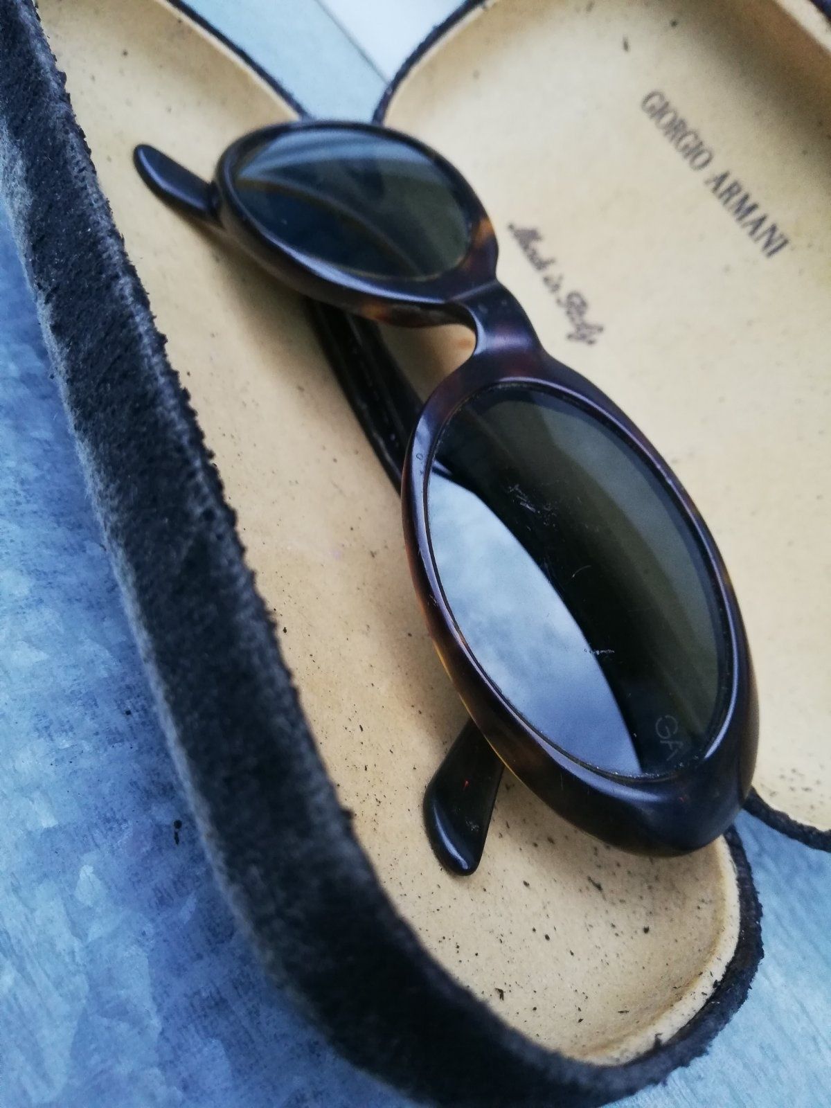 Giorgio Armani Giorgio Armani Vintage Kurt Cobain Sunglasses Size ONE SIZE - 2 Thumbnail