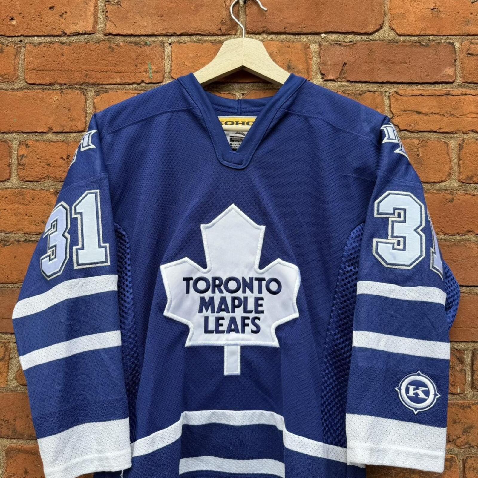 Other Vintage Toronto maple leafs Curtis Joseph youth jersey 00s Size US XS / EU 42 / 0 - 2 Thumbnail