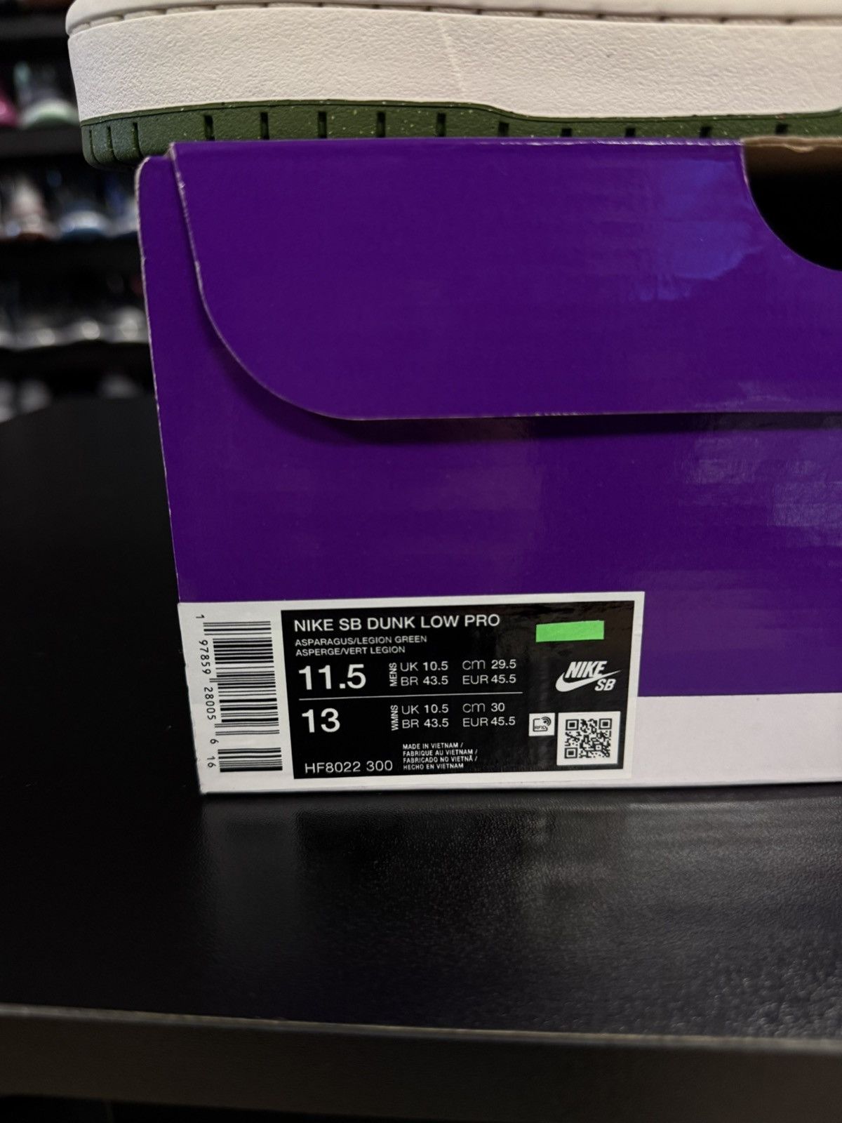 Nike Nike Dunk Low Yuto Horigome Matcha Size 11.5 (NEW) Size US 11.5 / EU 44-45 - 11 Thumbnail