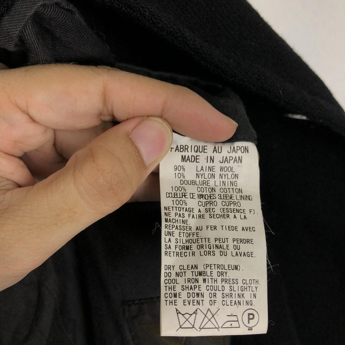 🔥AUTUMN WINTER LONG JACKET Y’S YOHJI YAMAMOTO JAPAN