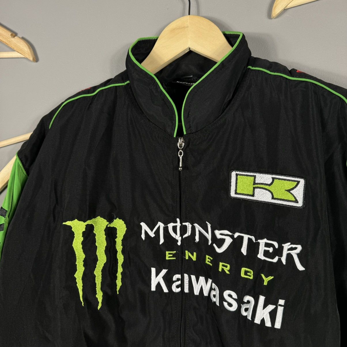 Formula 1 Vintage Kawasaki Monster Energy F-1 Racing Jacket Size US XL / EU 56 / 4 - 7 Thumbnail