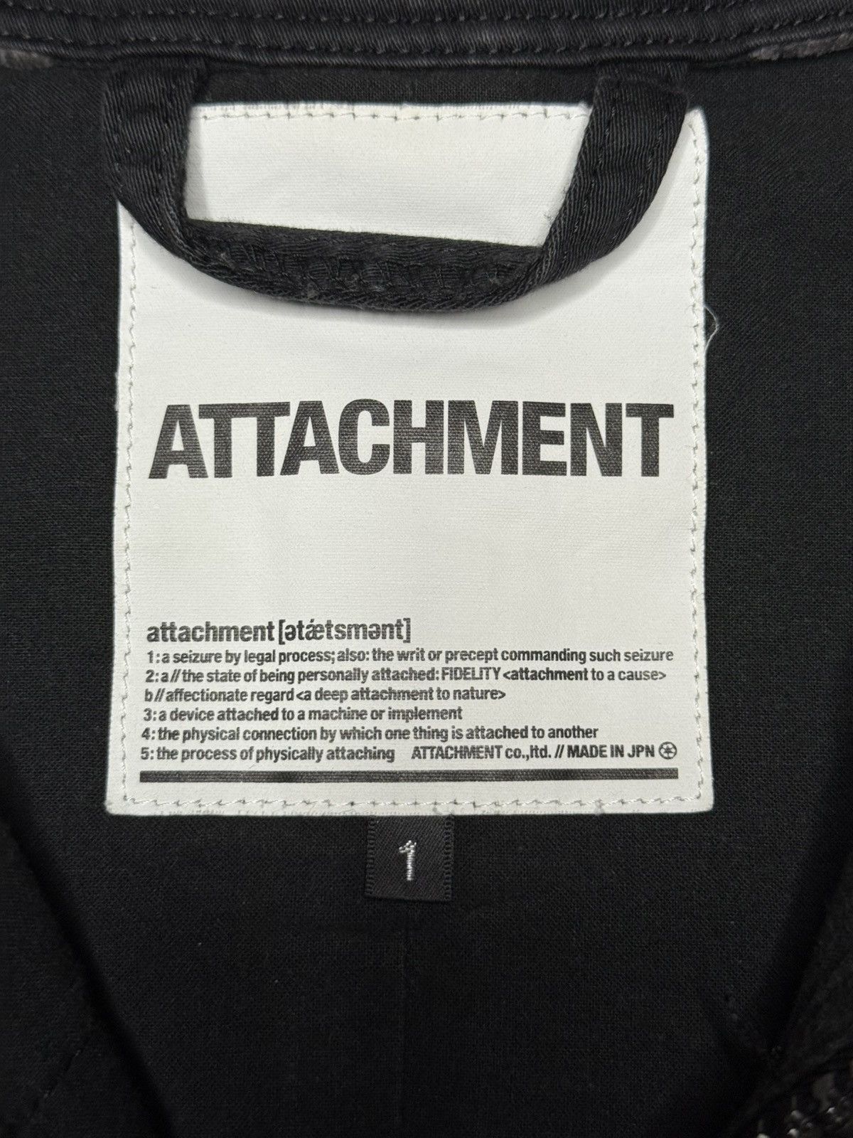 Kazuyuki Kumagai Attachment Attachment Rider Biker Jacket Size US M / EU 48-50 / 2 - 4 Thumbnail