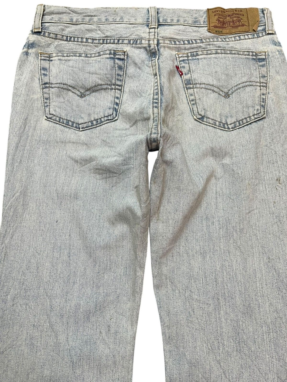 Levi's Vintage Clothing Vintage Levi’s 526-03 Flare Bootcut Faded Denim Size US 30 / EU 46 - 6 Thumbnail