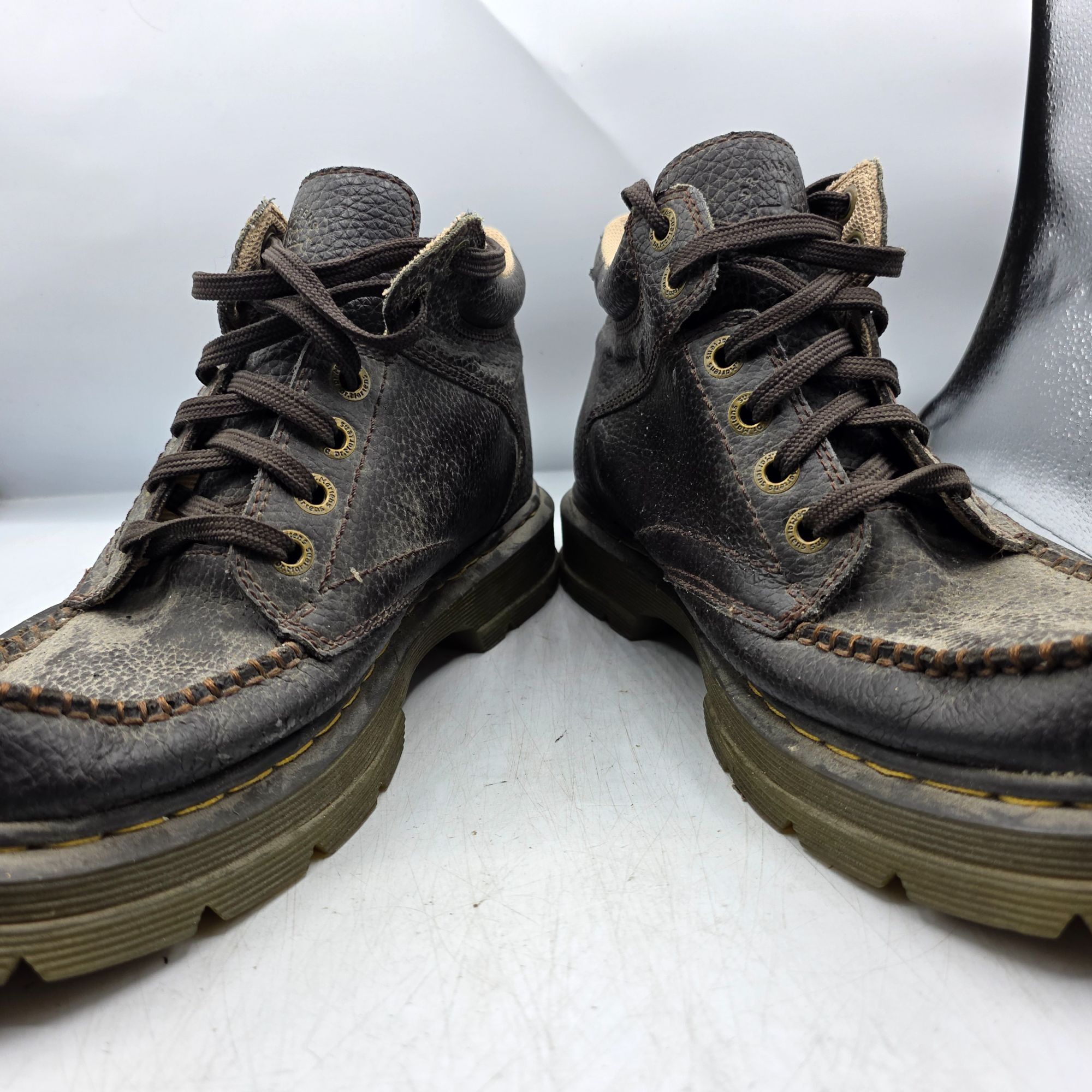 Dr. Martens Dr Martens Garvey Mens 11 Brown Leather Chukka Ankle Boots W Size US 11 / EU 44 - 2 Thumbnail