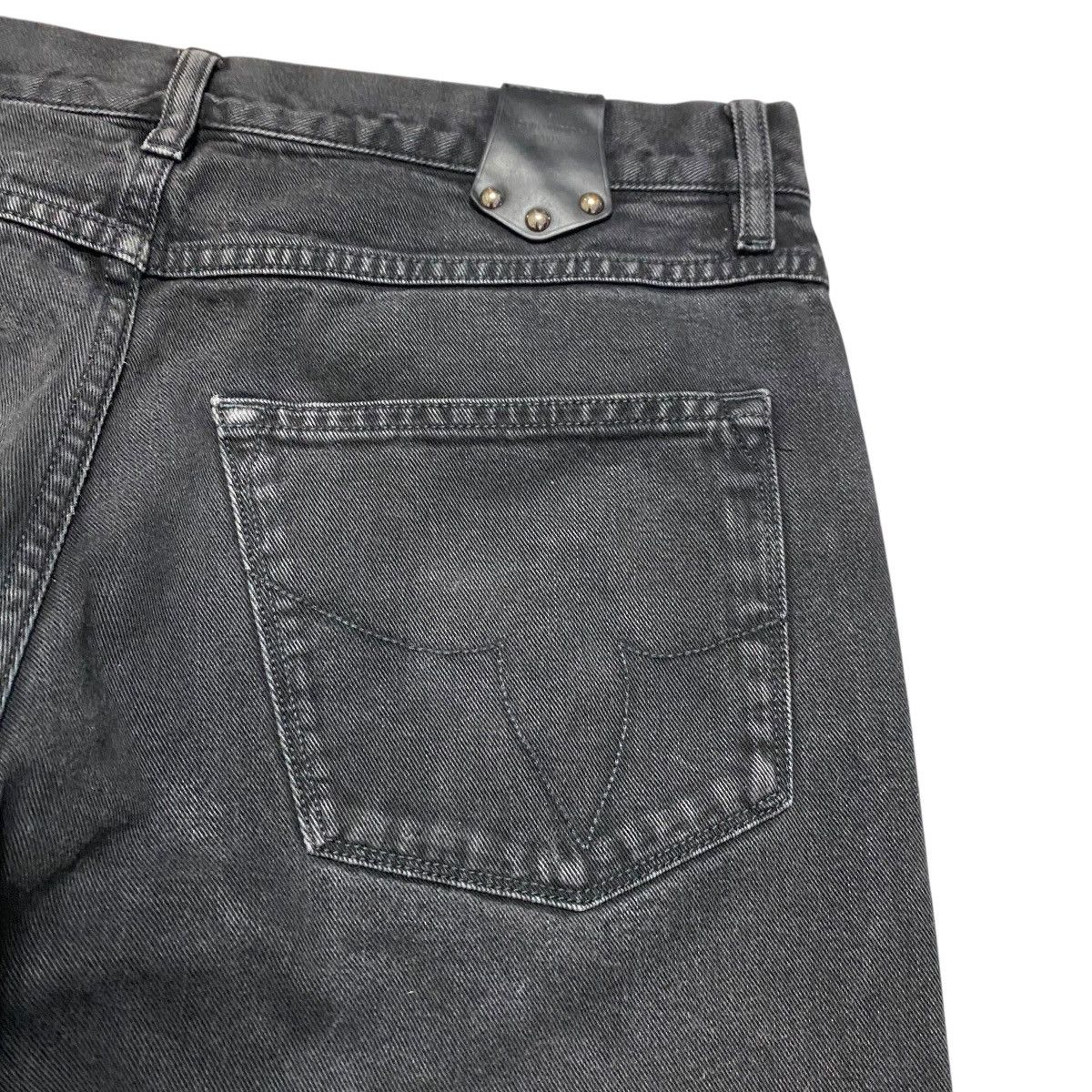 Louis Vuitton AW2011 Louis Vuitton Black Denim Jeans Size US 31 - 1 Thumbnail