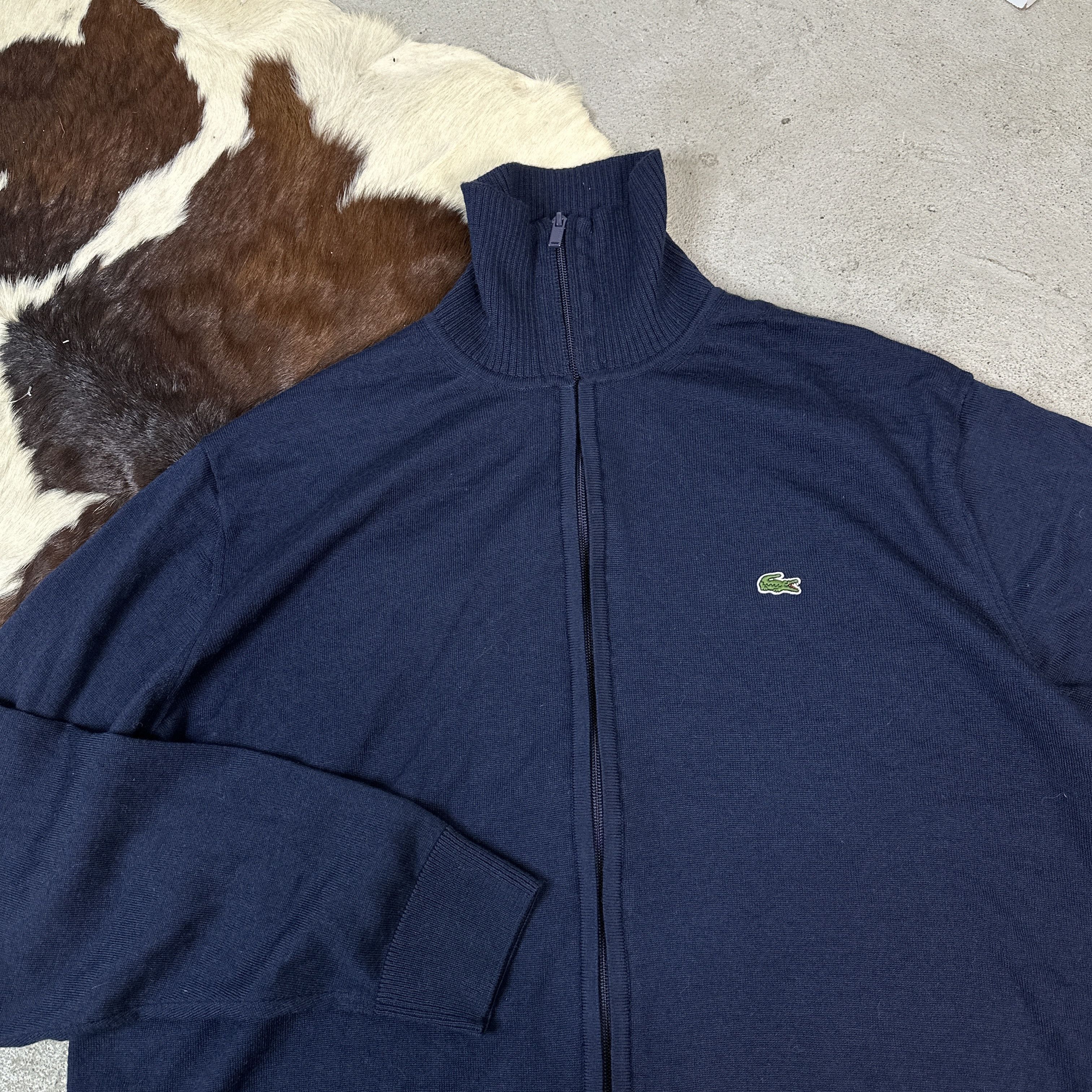 Lacoste × Vintage Lacoste Woolen Sweater Size US XXL / EU 58 / 5 - 4 Thumbnail