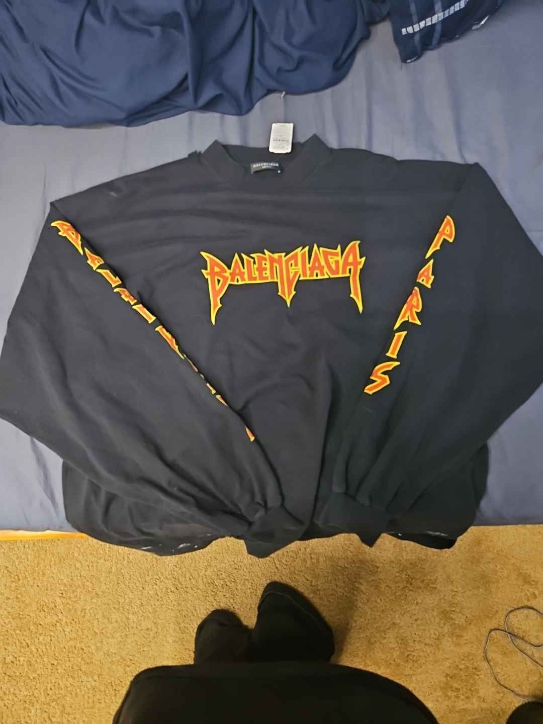 Balenciaga Balenciaga "Metal" long sleeve Size US L / EU 52-54 / 3 - 8 Thumbnail