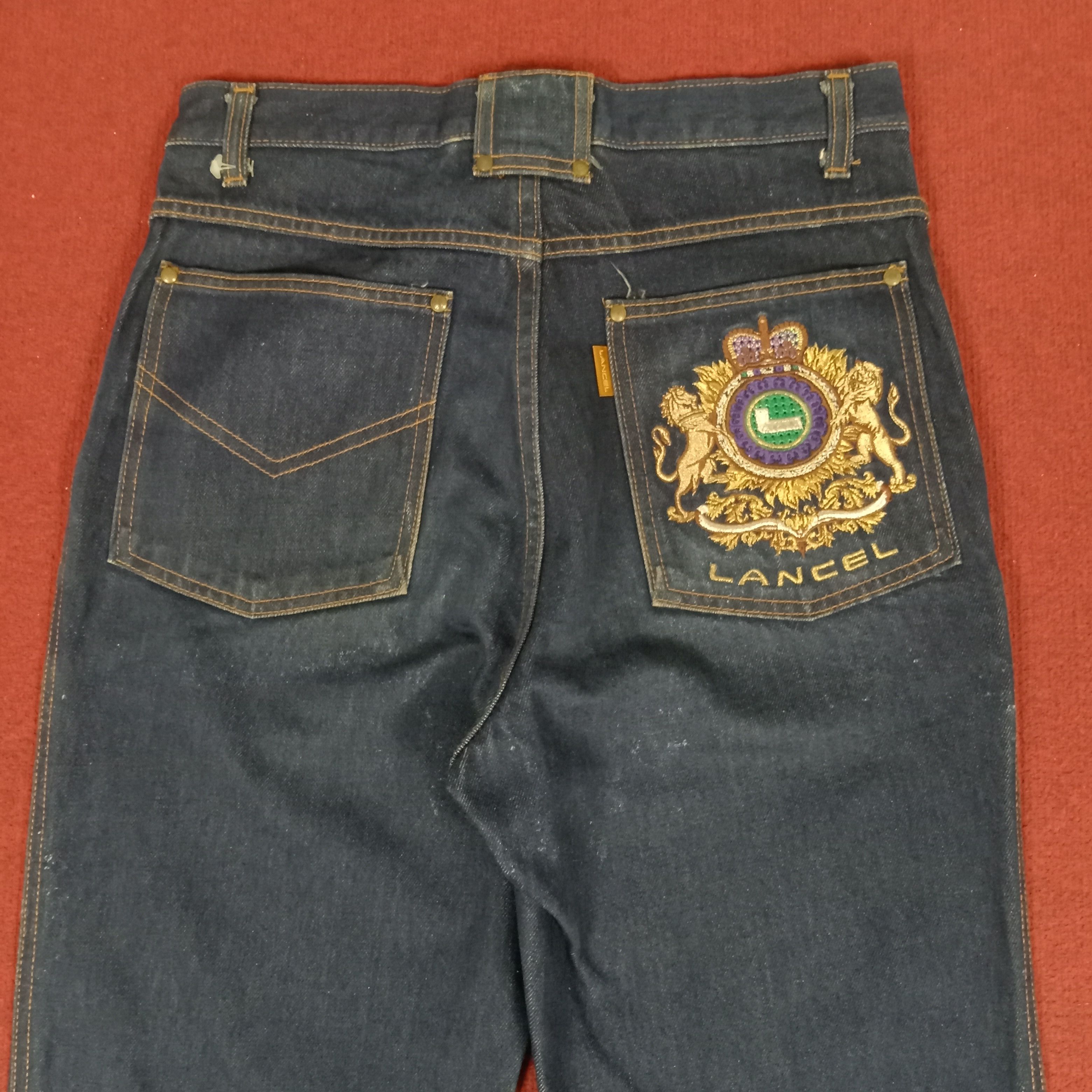 Lancel × Vintage Lancel Luxury Fashion Style Nice Design Jeans Size US 29 - 2 Thumbnail