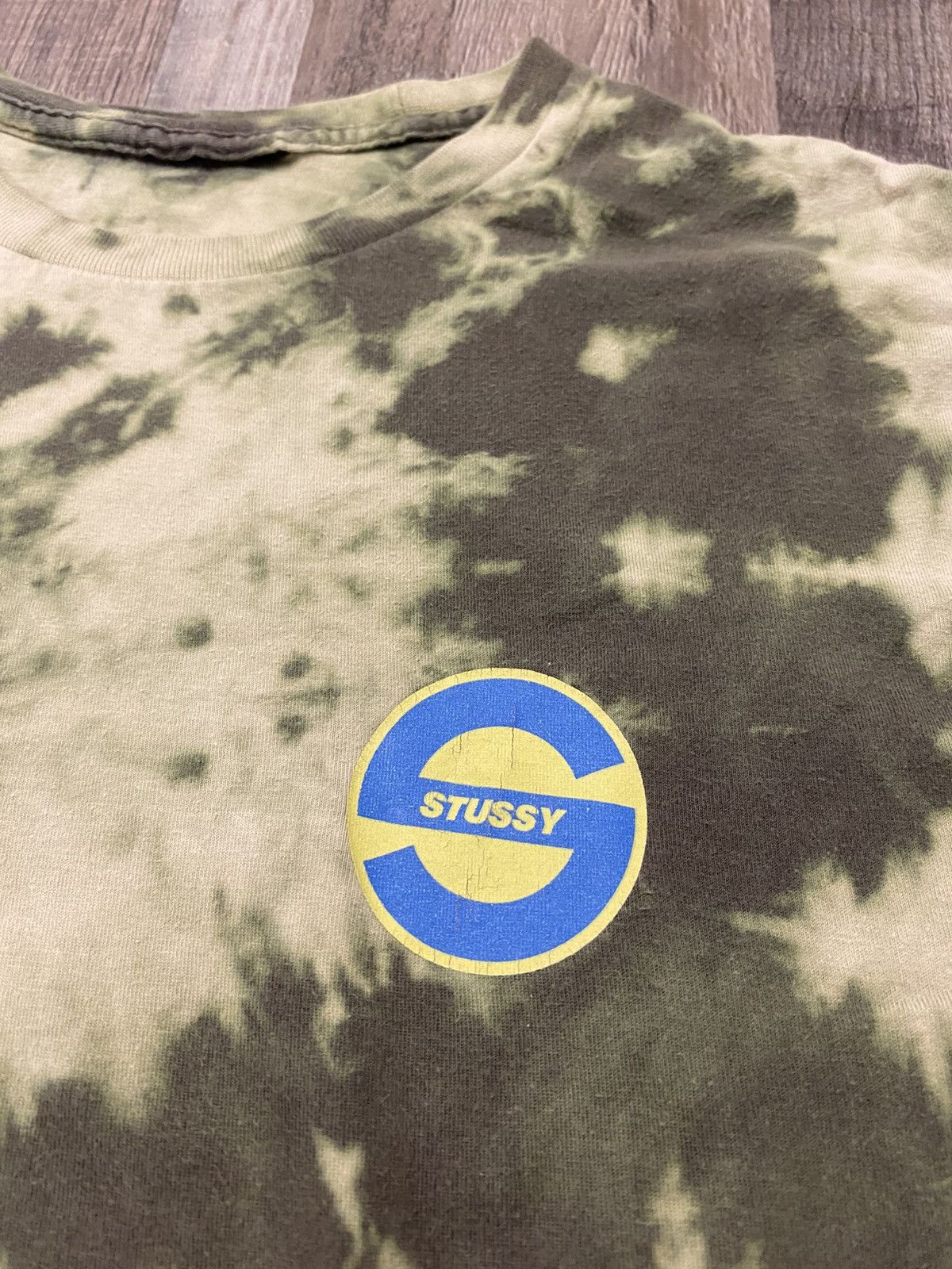 Stussy Stussy Tie Dye Rare Tee T shirt Y2K Front and Back Logo Size US M / EU 48-50 / 2 - 2 Thumbnail