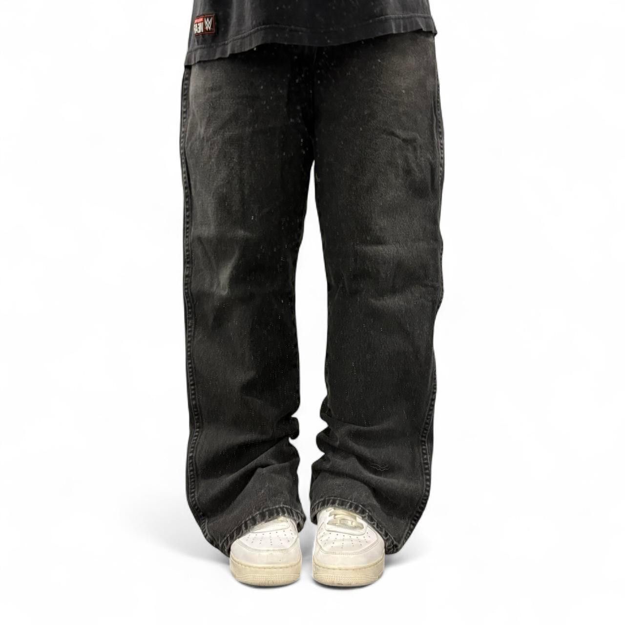 Dickies Crazy Vintage Y2K/2000s Super Baggy Wideleg Dickies Black Skater Style Denim Jeans! Size US 38 / EU 54 - 1 Thumbnail