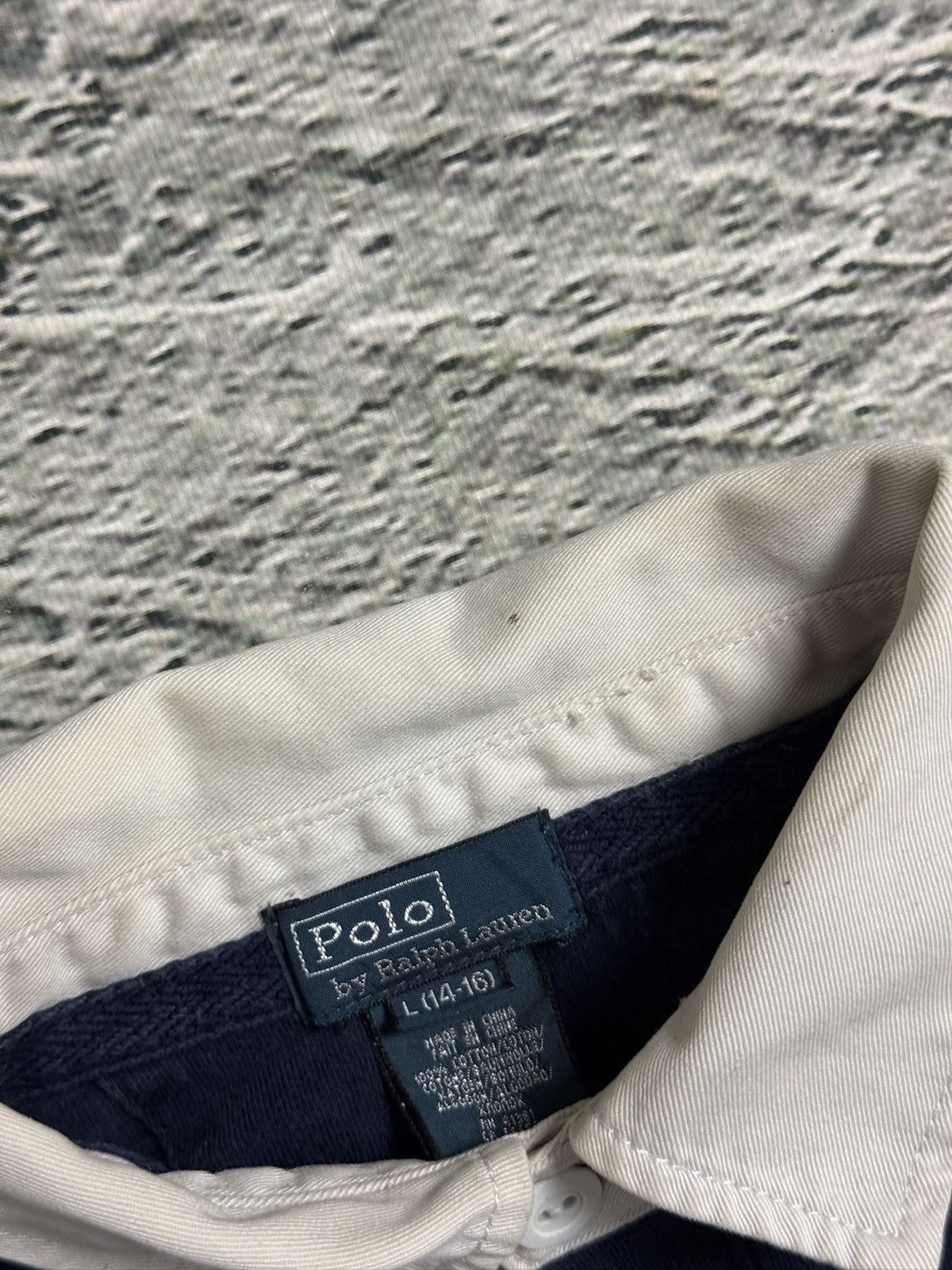 Ralph Lauren Chief Keef Polo Ralph Lauren USA longsleeve navy big logo Size US XS / EU 42 / 0 - 5 Thumbnail