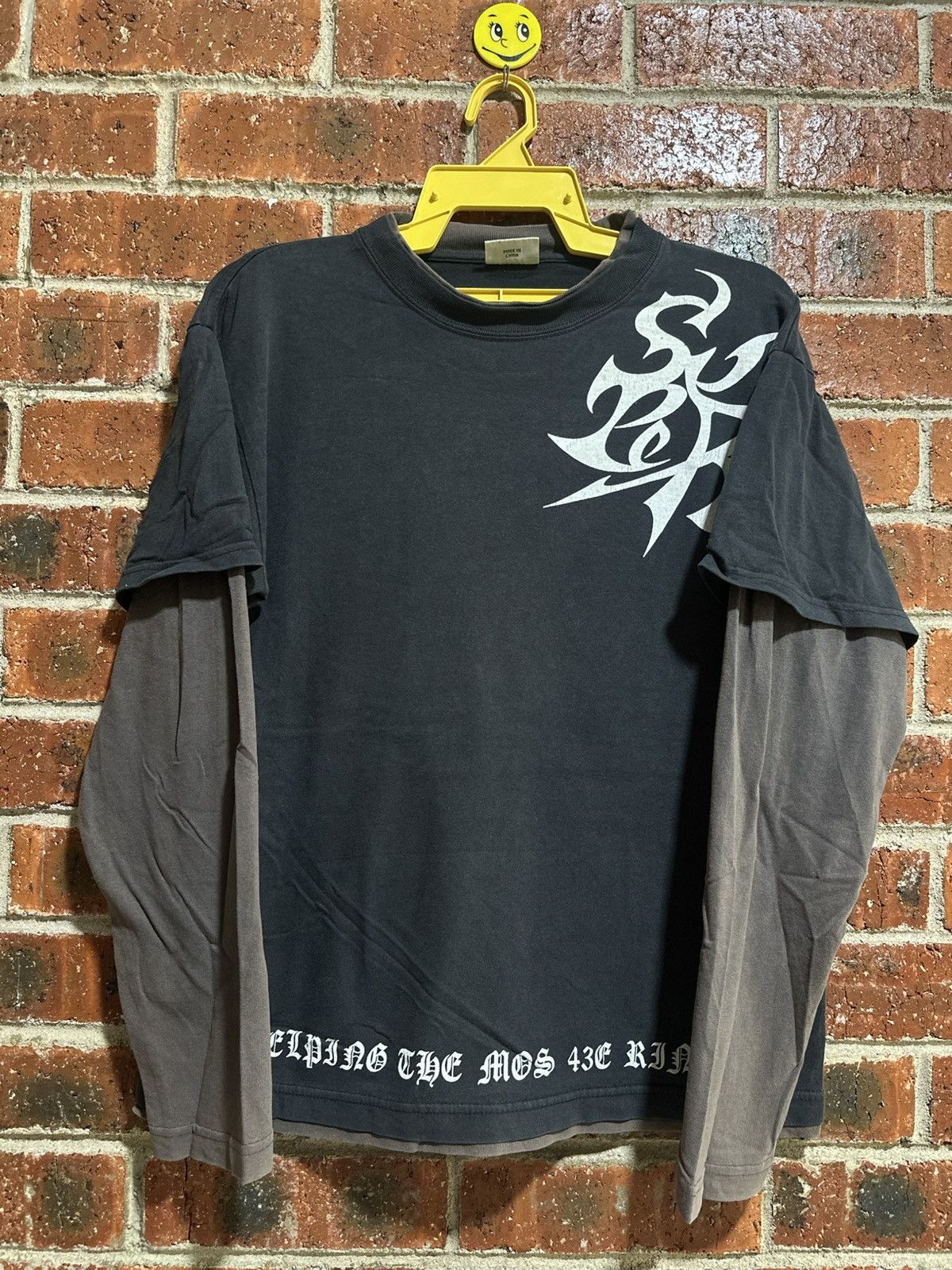 Bullet Noise × Japanese Brand × Vintage Vintage Bullet Noise Long Sleeve Faded Tee Size US M / EU 48-50 / 2 - 1 Thumbnail