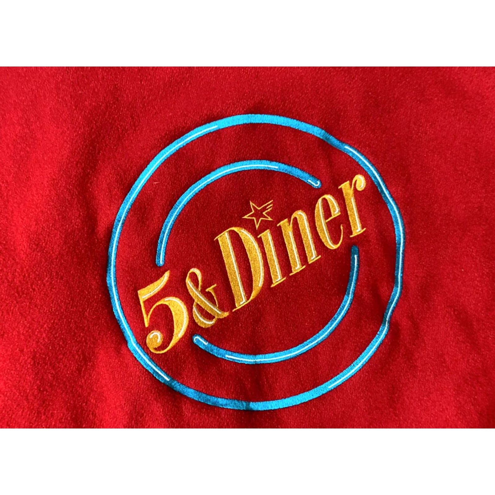 Vintage 5 & Diner Mens Wool Leather Lettermans Jacket Extra Large XL Size US XL / EU 56 / 4 - 4 Thumbnail