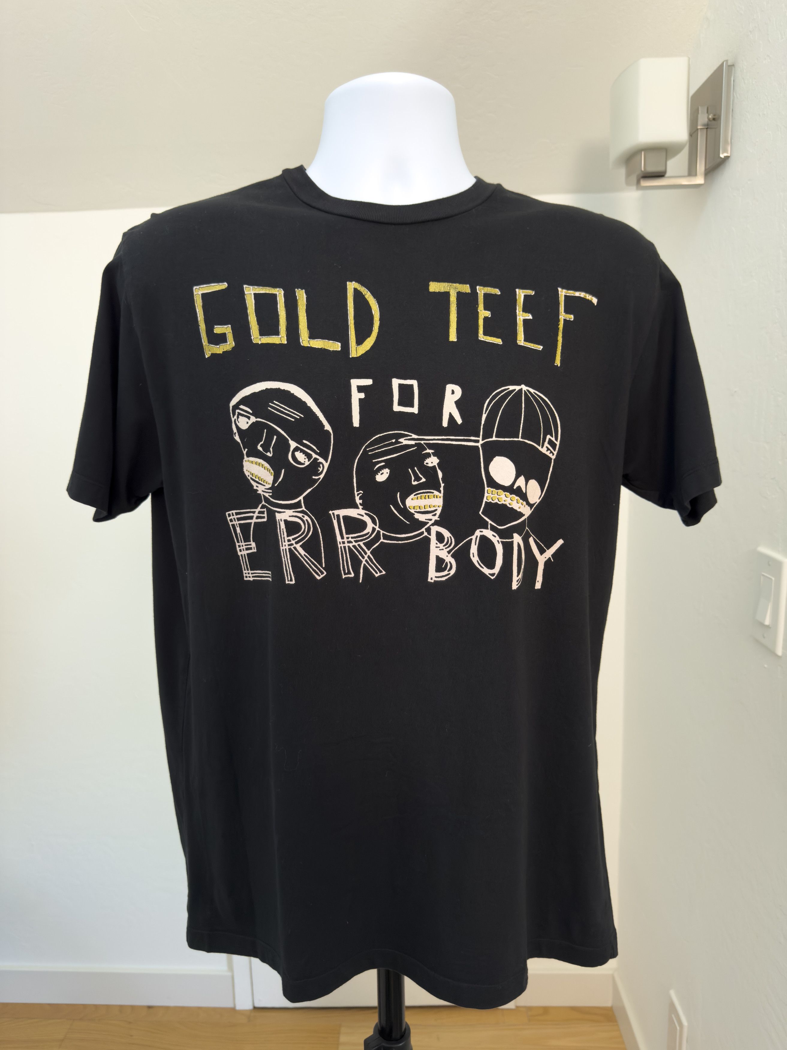 Other Patrick Tillet's Gold Teef Err Body T-Shirt Made in USA Size US L / EU 52-54 / 3 - 1 Thumbnail