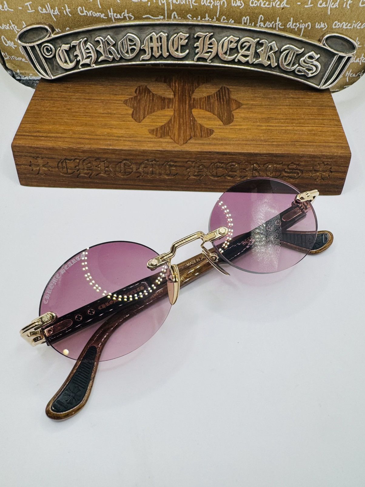Chrome Hearts Deep 3 Sunglasses