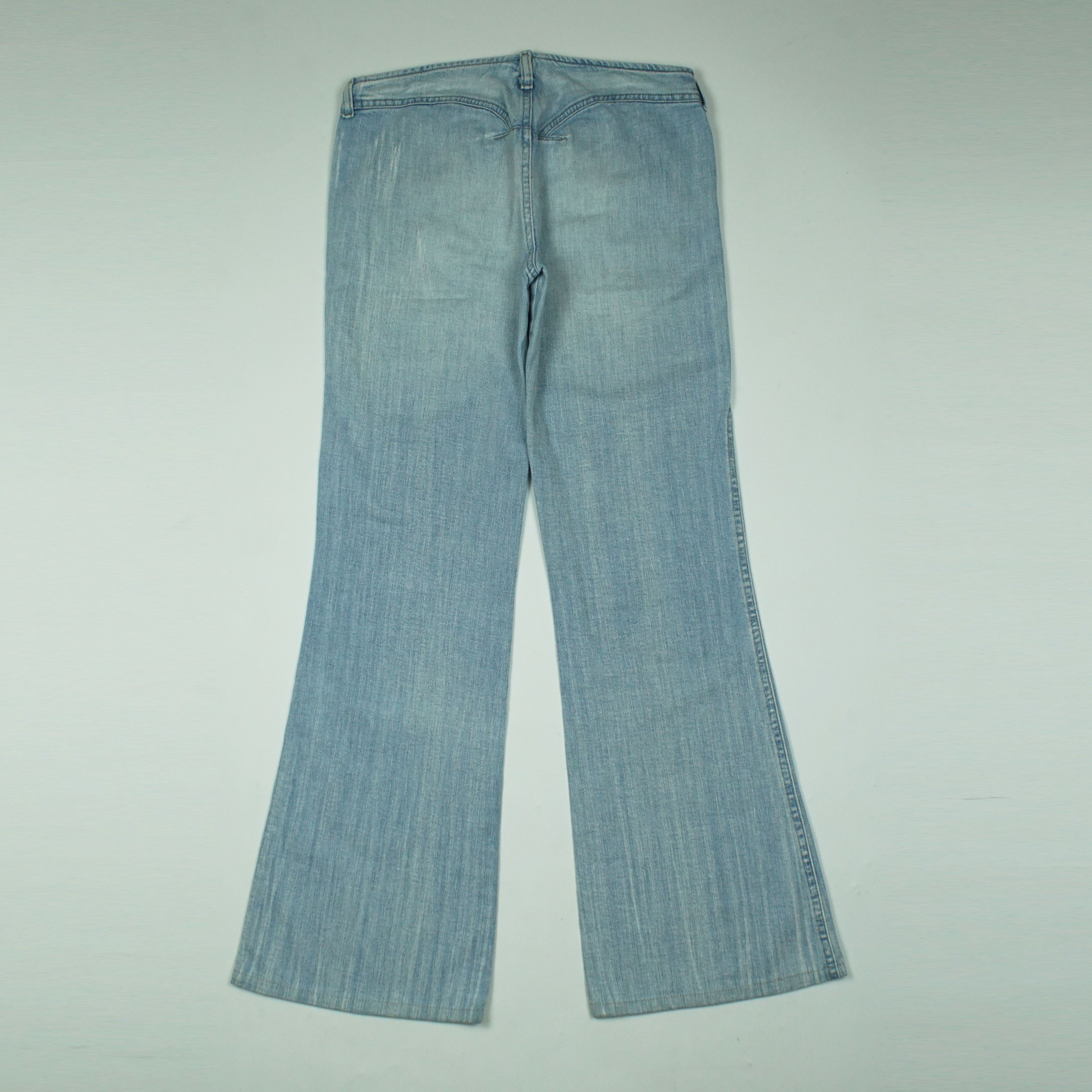 Diesel *NoTariff Diesel Womens Flare Pants Size 29" - 3 Thumbnail