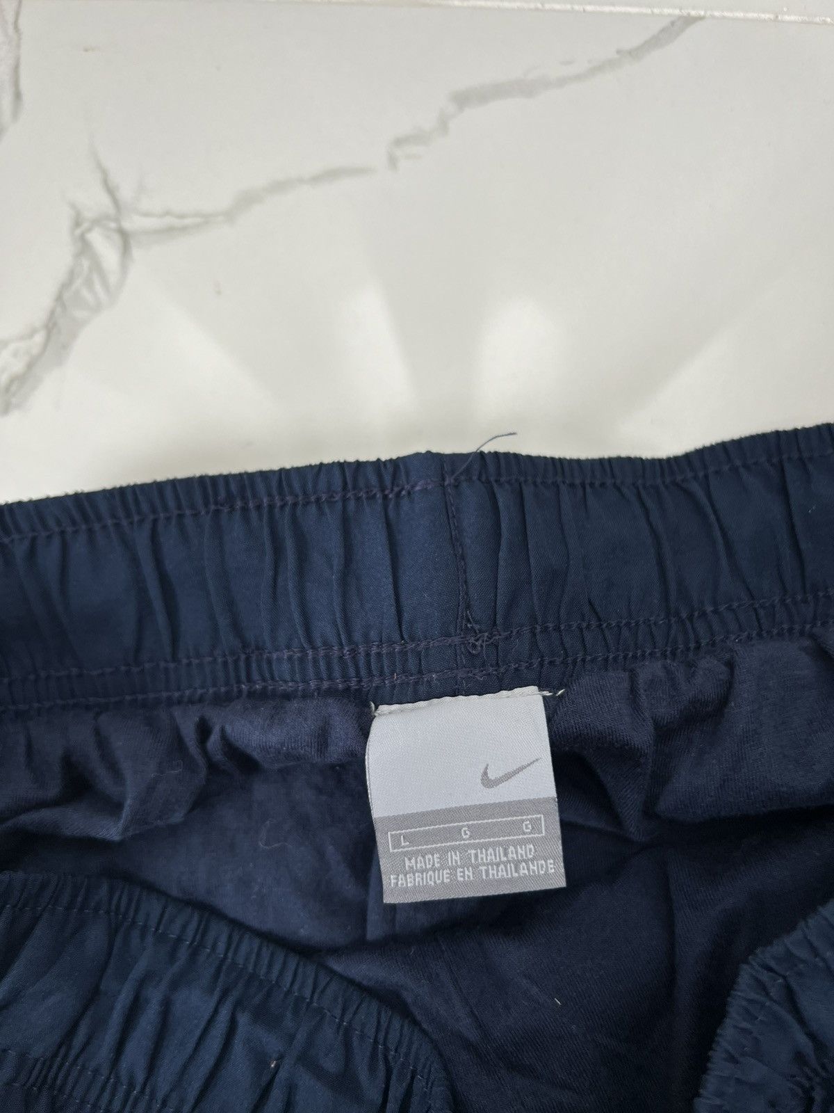 Nike × Vintage 90’s NIKE BOTTOM SWOOSH LOGO BAGGY Y2K TRACK PANTS Size US 34 / EU 50 - 6 Thumbnail