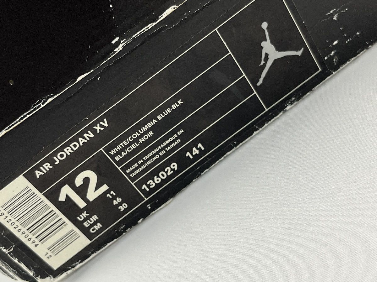 Nike Vintage Air Jordan 15 Columbia OG Size US 12 / EU 45 - 14 Thumbnail
