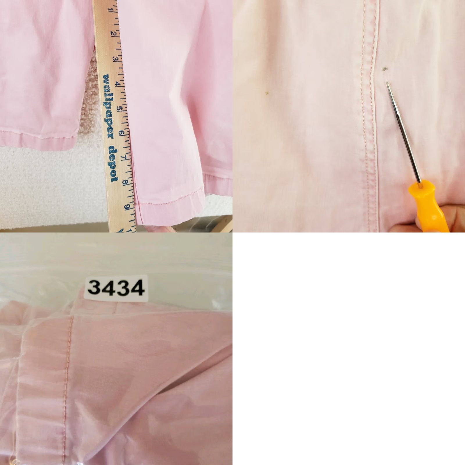 Tommy Bahama VINTAGE Tommy Bahama Shorts Mens 40 Pink Stretch Chino Flat Front Cotton Lyocell Spandex Casual Mens 40 Pink Size US 40 / EU 56 - 9 Thumbnail