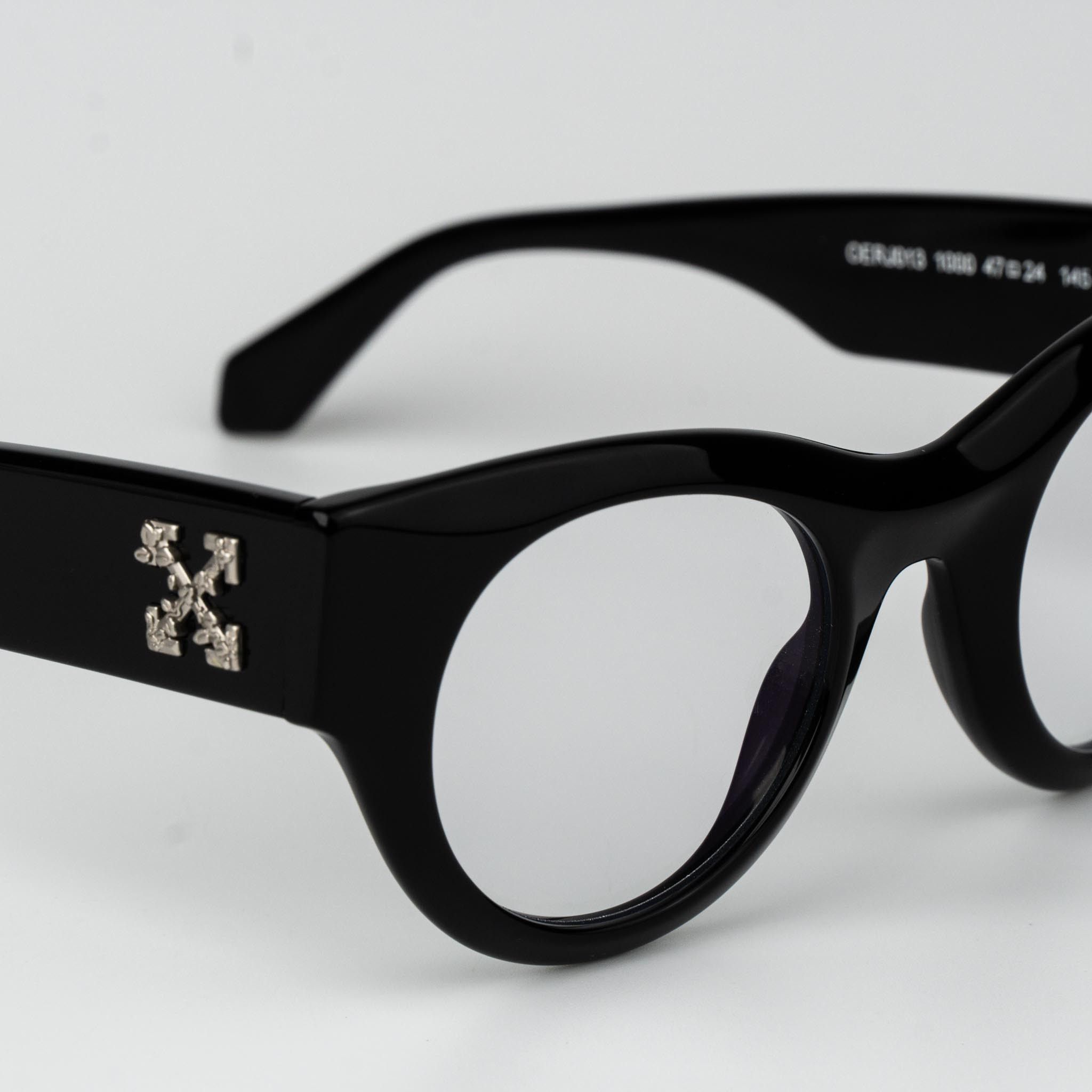 Off-White Off-White STYLE 13 Men Eyeglasses OERJ013 1000 NEW AUTHENTIC Size ONE SIZE - 6 Thumbnail
