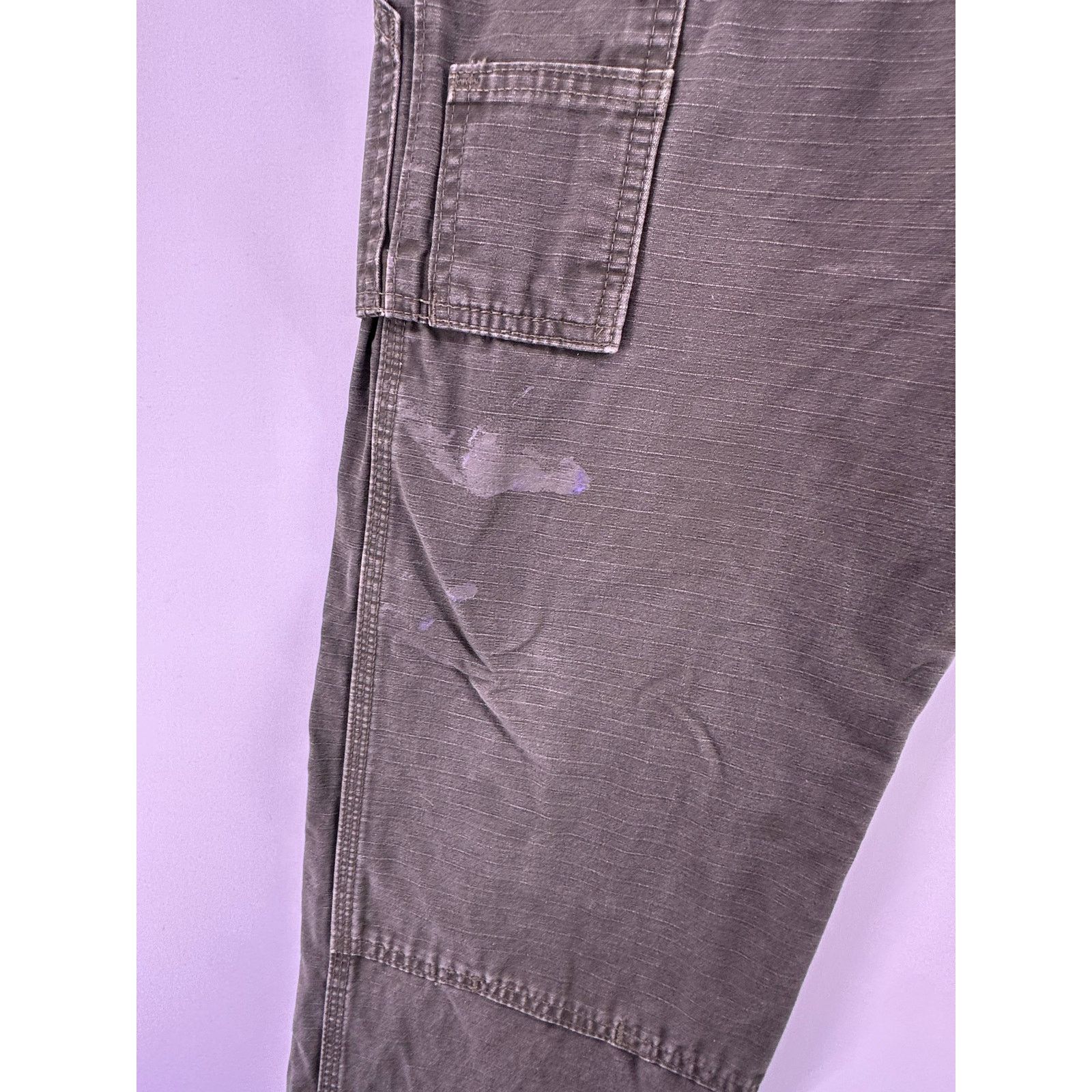 Wrangler Olive Green Wrangler Riggs Work Wear Jeans Size 31x34 Size US 31 - 6 Thumbnail