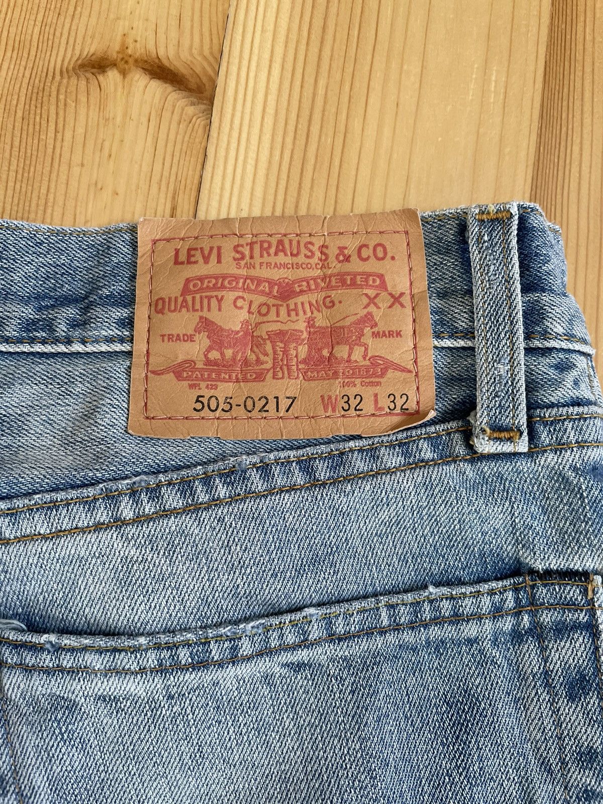 Levi's Vintage Clothing LVC 1967 505 jeans Size US 32 / EU 48 - 4 Thumbnail