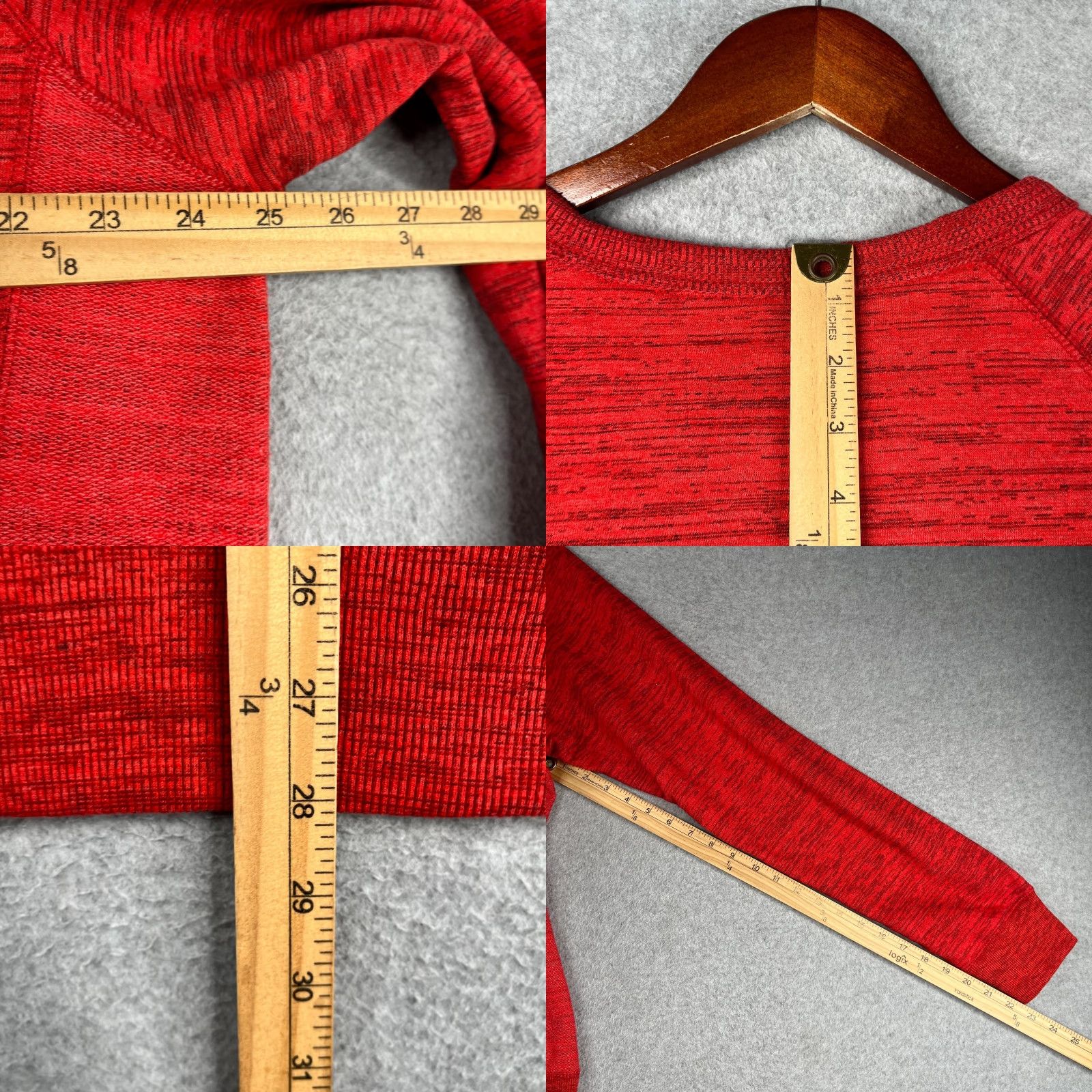 Champion Champion Sweatshirt Pullover XL Men Red Heather Crew Neck Logo All Seasons Winter Mens Size US XL / EU 56 / 4 - 8 Thumbnail